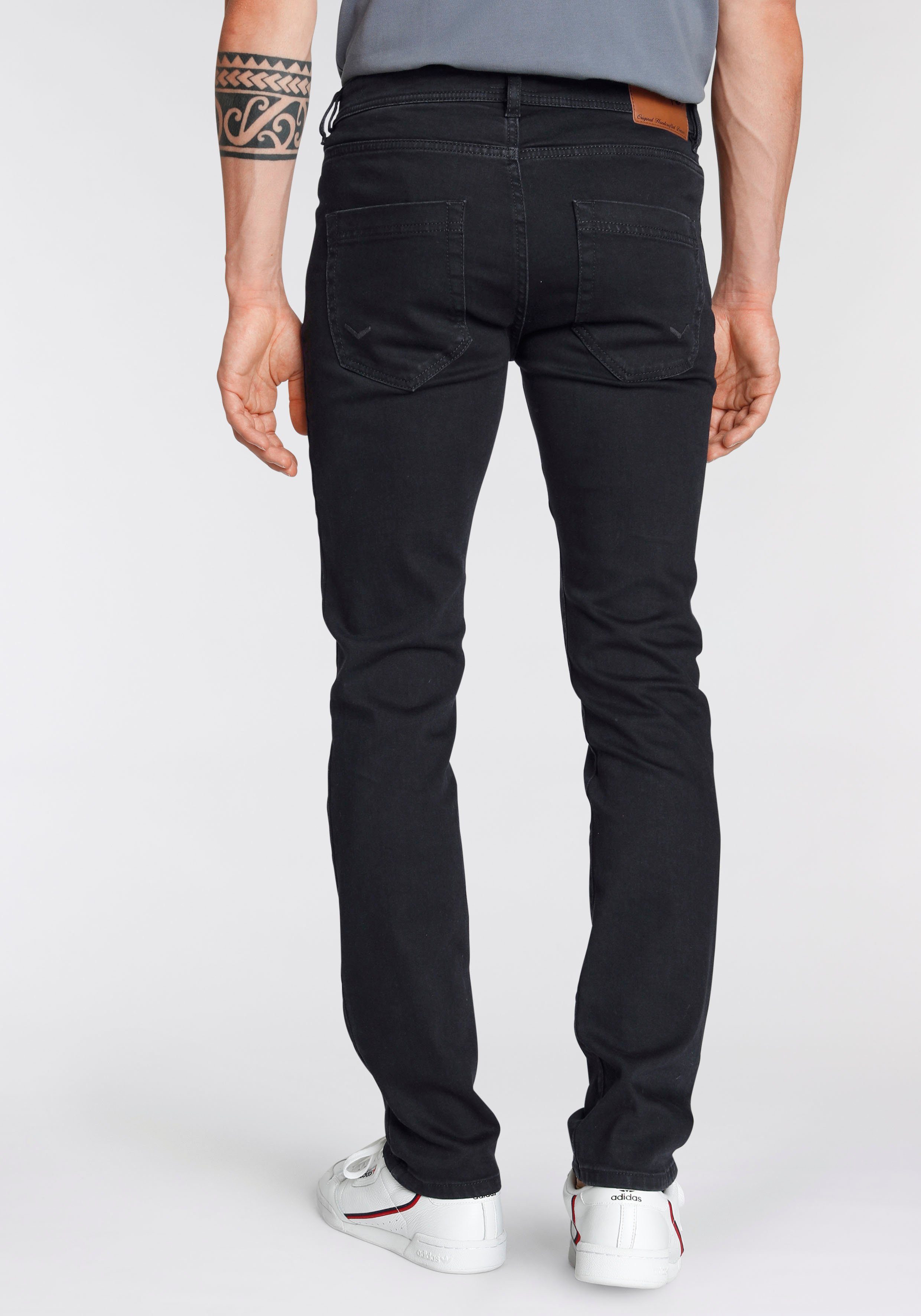 TOM TAILOR Polo Team 5-Pocket-Jeans DAVIS used mit Waschung