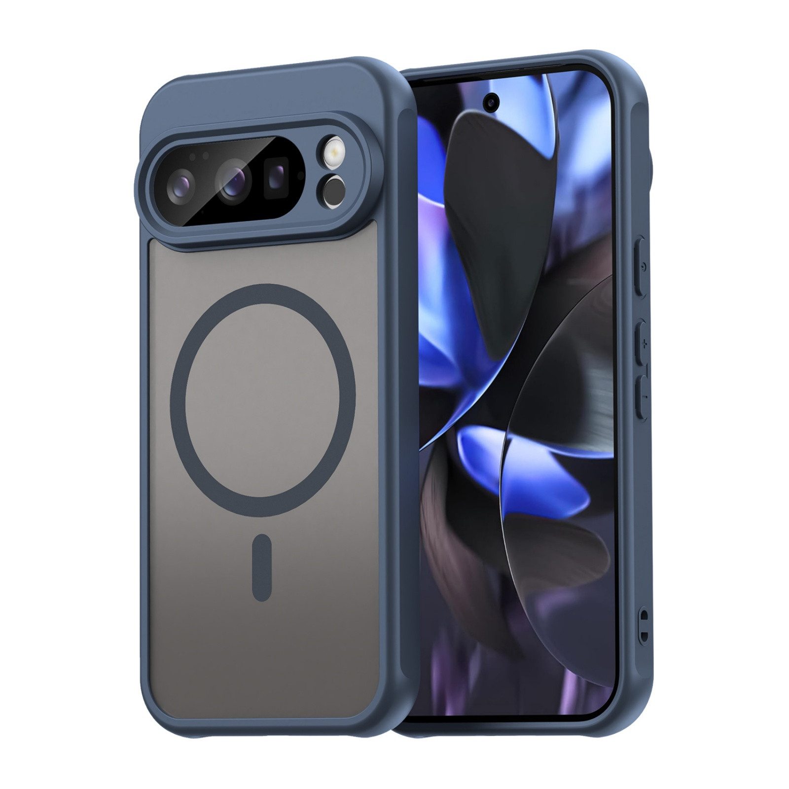 betterfon Handyhülle Magnetic Case für Google Pixel -Hülle Stoßfest,Magnet-Ring, Magnetisches Laden, mattes Design, kratzfest & kabellos kompatibel