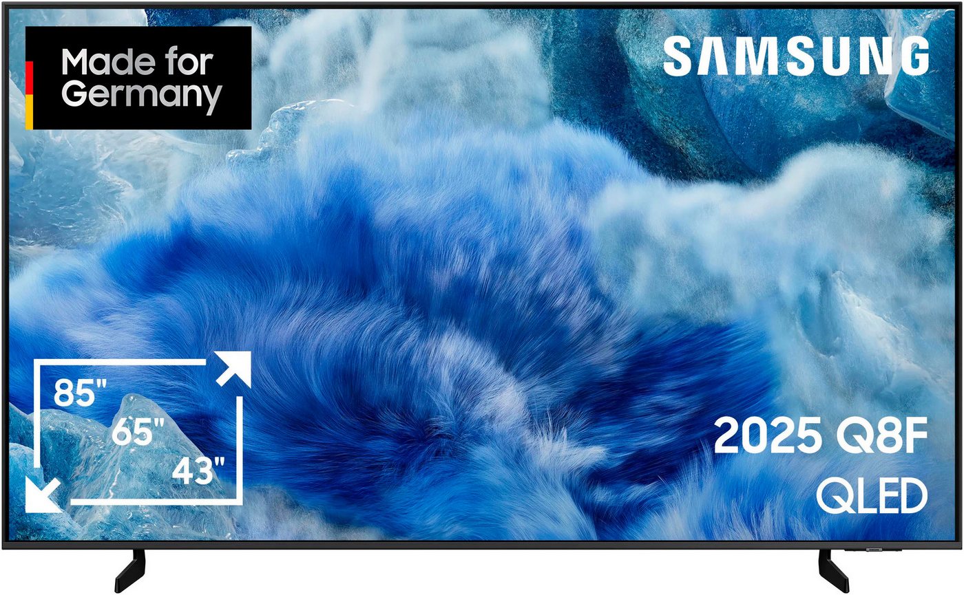 Samsung GQ65Q8FAAU QLED-Fernseher (163 cm/65 Zoll, 4K Ultra HD, Smart-TV, Quantum HDR+, Knox Security, Art Store, 3D Sound, Gaming Hub, AI TV) schwarz ! RABATT: 33.34% Samsung GQ65Q8FAAU QLED-Fernseher (163 cm/65 Zoll, 4K Ultra HD, Smart-TV, Quantum HDR+, Knox Security, Art Store, 3D Sound, Gaming Hub, AI TV) schwarz ! RABATT: 33.34%