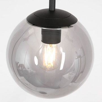 Steinhauer LIGHTING Stehlampe, Stehleuchte Standlampe Wohnzimmerleuchte Leselampe Metall Glas