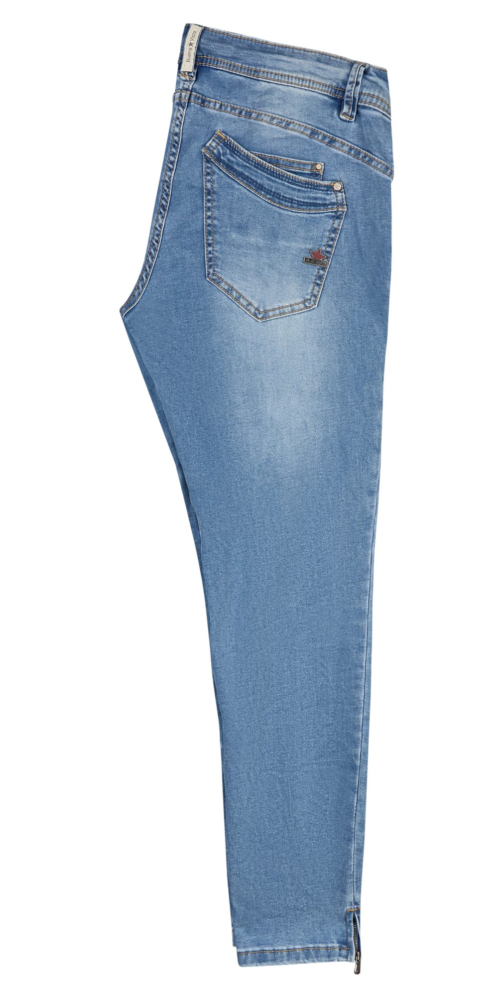 Buena Vista Stretch-Jeans BUENA VISTA MALIBU V 7/8 light blue 2503 B5852 10 günstig online kaufen