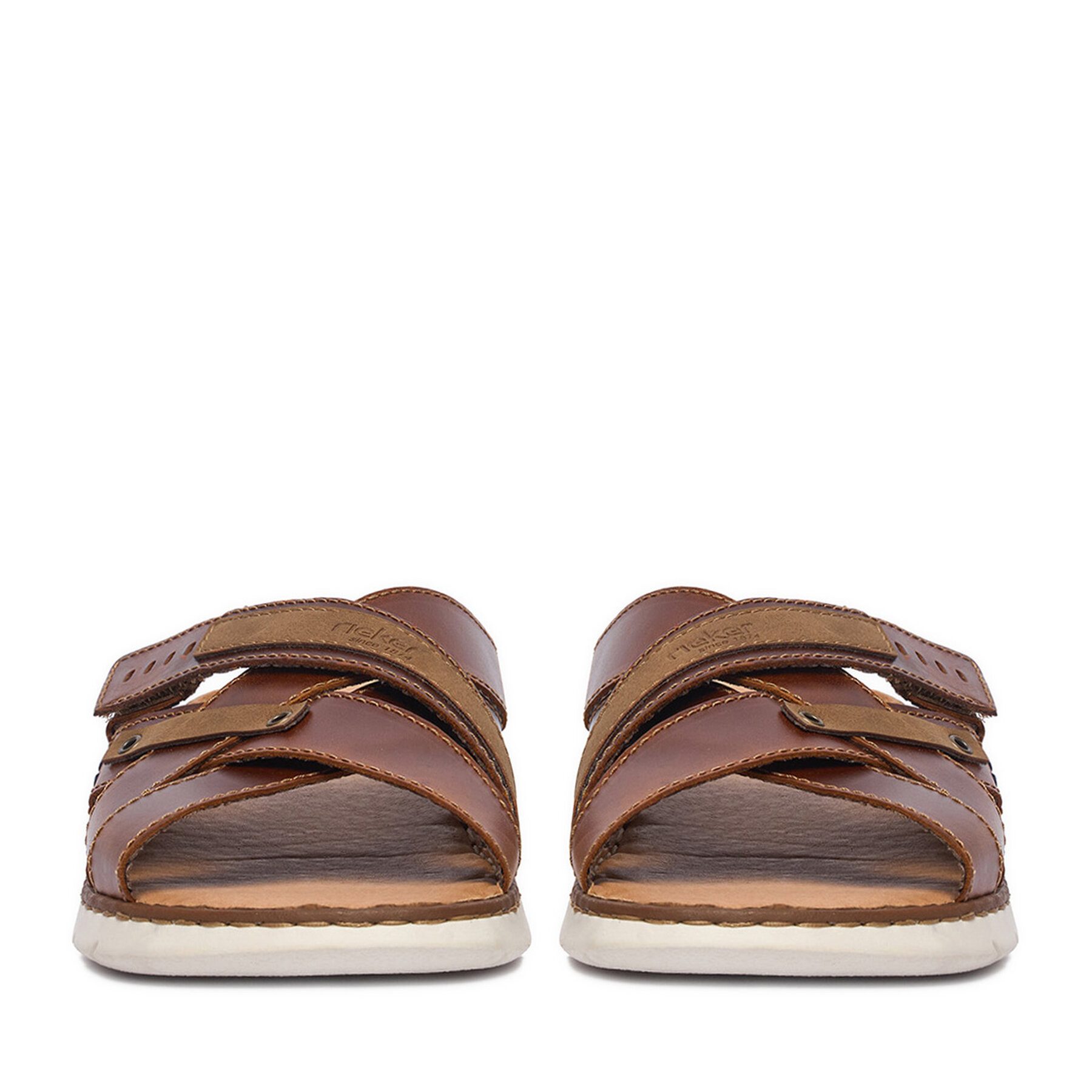 Rieker Rieker Herren-Flip-Flops, braun Badepantolette
