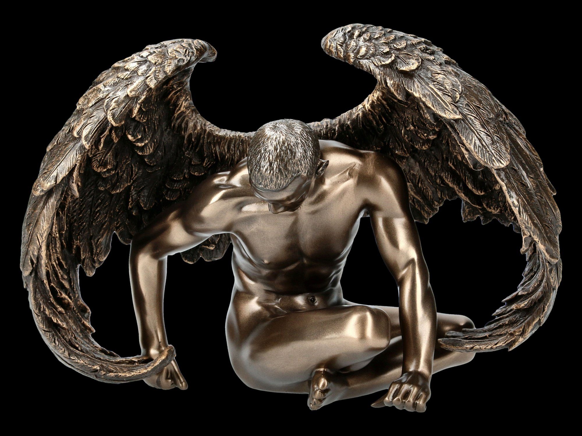 Figuren Shop GmbH Dekofigur Männlicher Engel - Akt Figur - Angels Rest - De günstig online kaufen