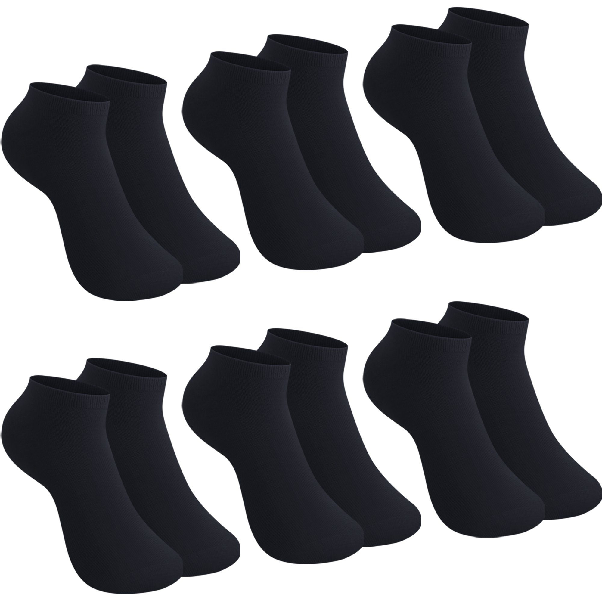 Libella Sneakersocken 2301 (12-Paar, 10/12er Pack) 10/12 Paar Sneaker Socken uni Farbe