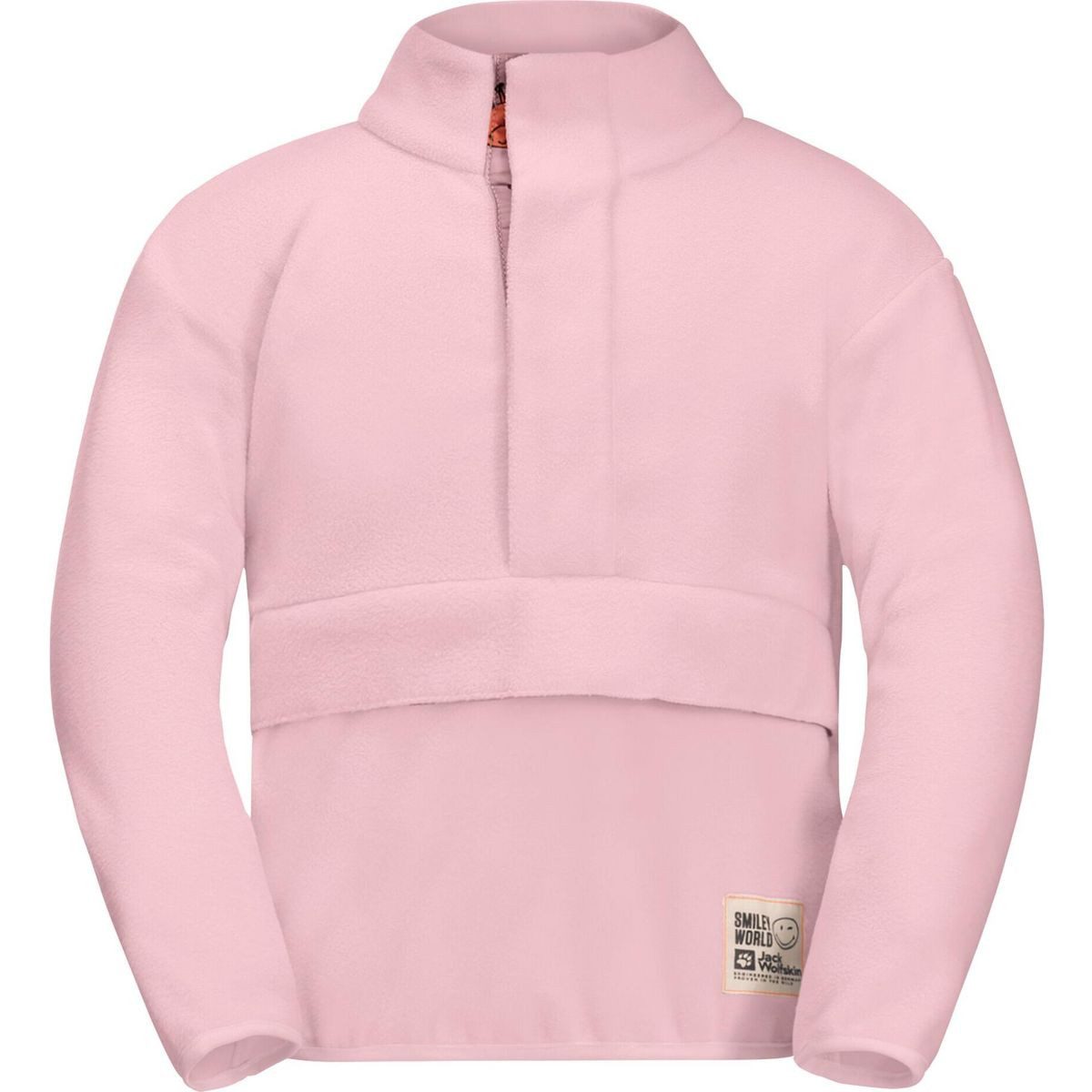Jack Wolfskin Fleecejacke Smileyworld Midlayer K Ein kuscheliger Fleecepullover für Kinder, der zu jeder Gelegenheit