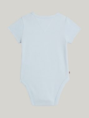 Tommy Hilfiger Kurzarmbody BABY TH LOGO BODY S/S Baby bis 2 Jahre