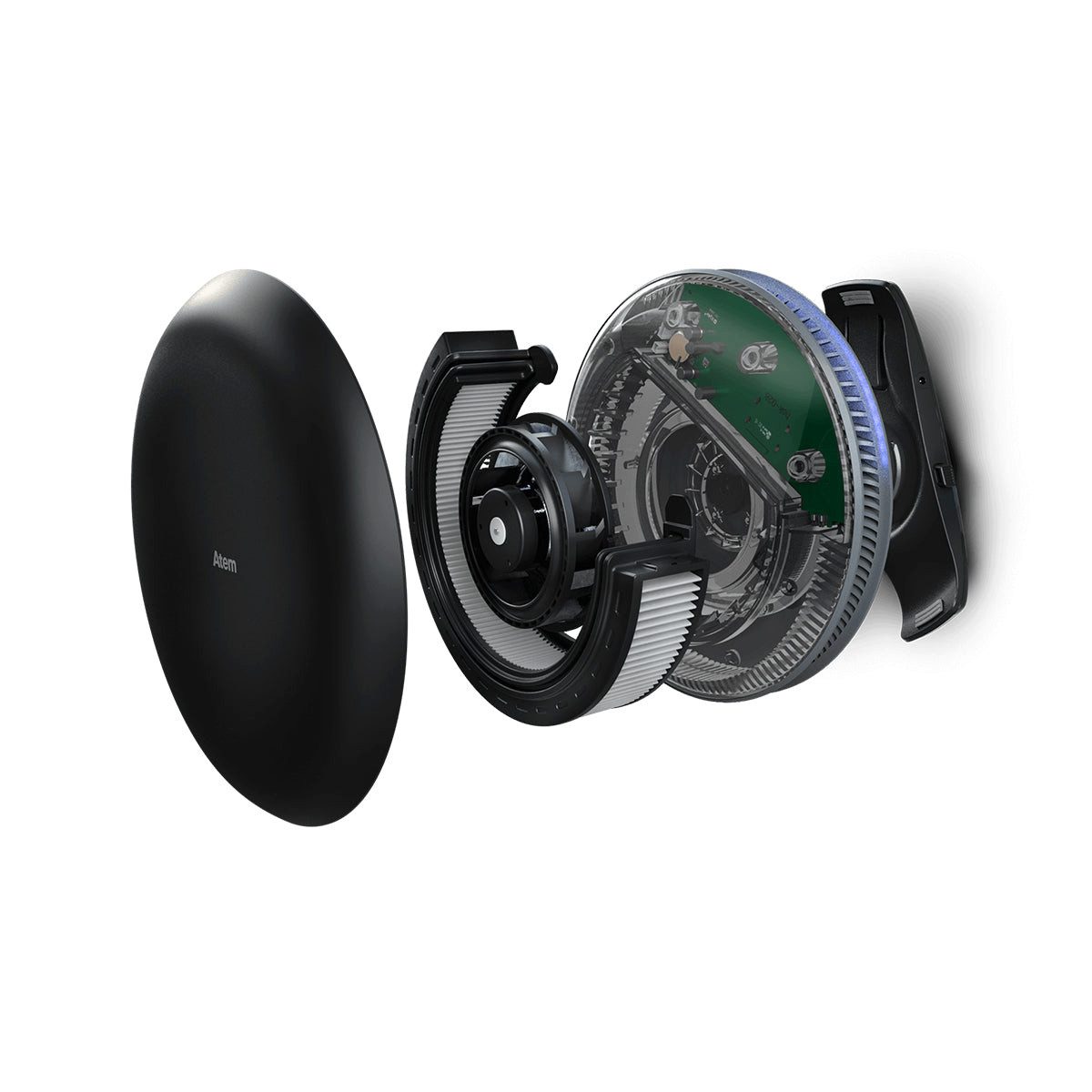 IQAir Ersatzfilter für IQAir Atem Car Luftreiniger - HyperHEPA Plus Filter, Zubehör für Atem Car, entfernt Feinstaub, Abgase, Gerüche & Allergene