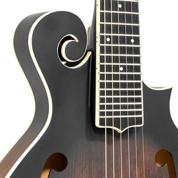 Gold Tone Banjo Gold Tone F-6 6-Saiter Gitarren-Mandoline mit F-Stil Korpus, Tonabn...