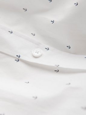 OMBRE Langarmhemd Klassisches Herrenhemd aus Baumwolle SLIM FIT mit Mikromuster
