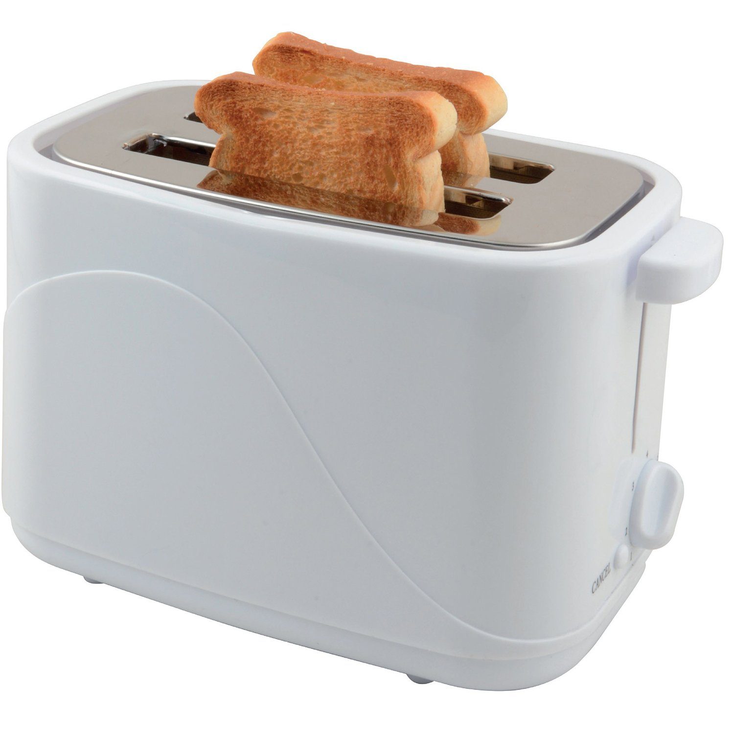 SLABO Toaster Automatik Toaster mit Brötchenaufsatz, 7 Bräunungsstufen, 700W