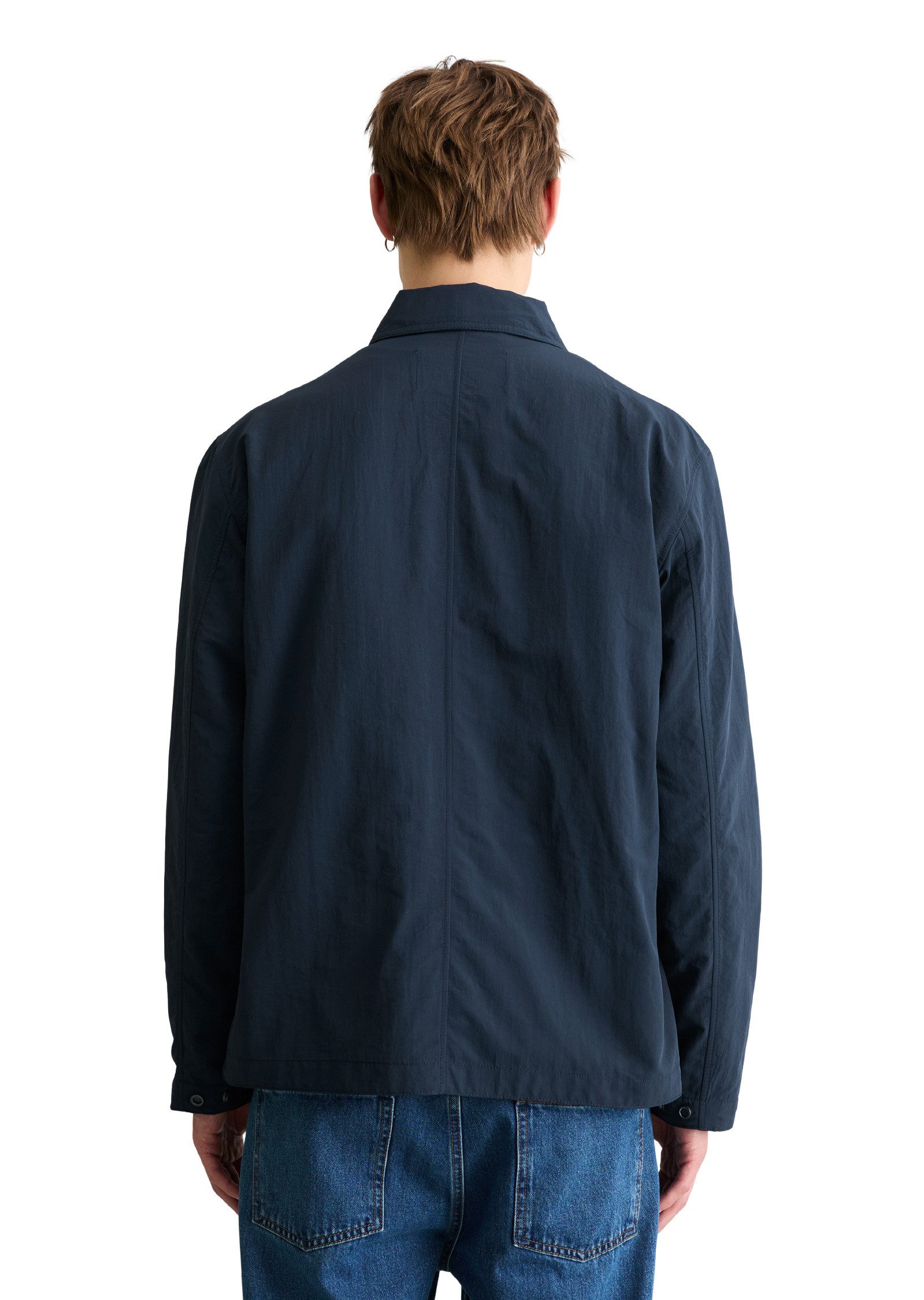 Marc O'Polo DENIM Outdoorjacke aus wasserabweisendem Recycling-Material