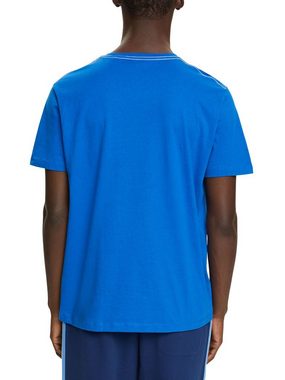 edc by Esprit T-Shirt T-Shirt aus Jersey in Sprenkel-Optik (1-tlg)