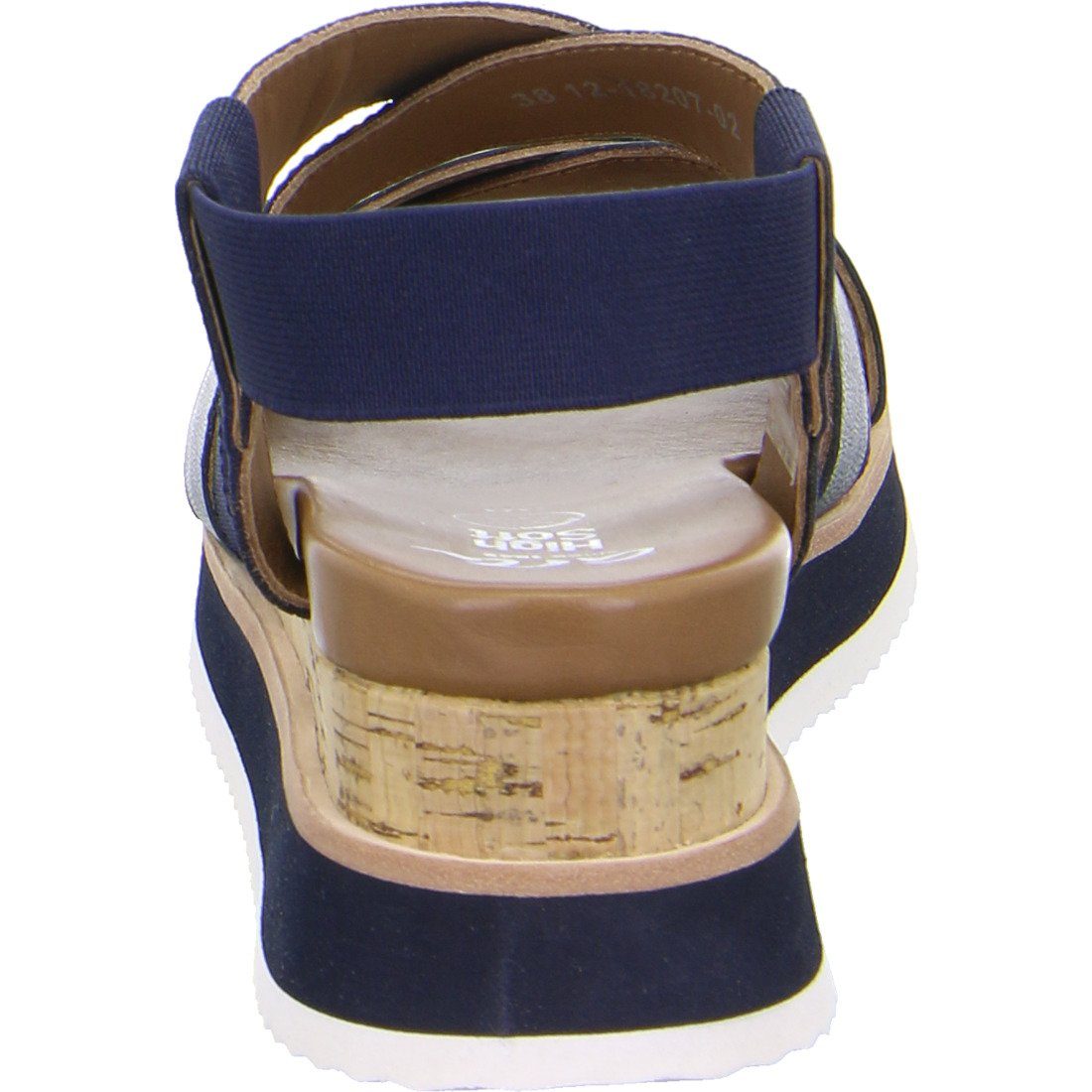 Sandalette blau Schuhe, Ara - 047923 Valencia Materialmix Sandalette Ara