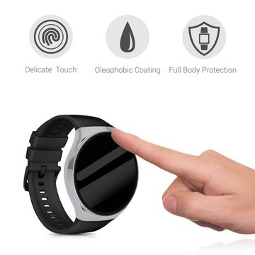 kwmobile Smartwatch-Hülle, 2x Hülle für Huawei Watch GT 2e - Fullbody Fitnesstracker Glas Cover Case Schutzhülle Set