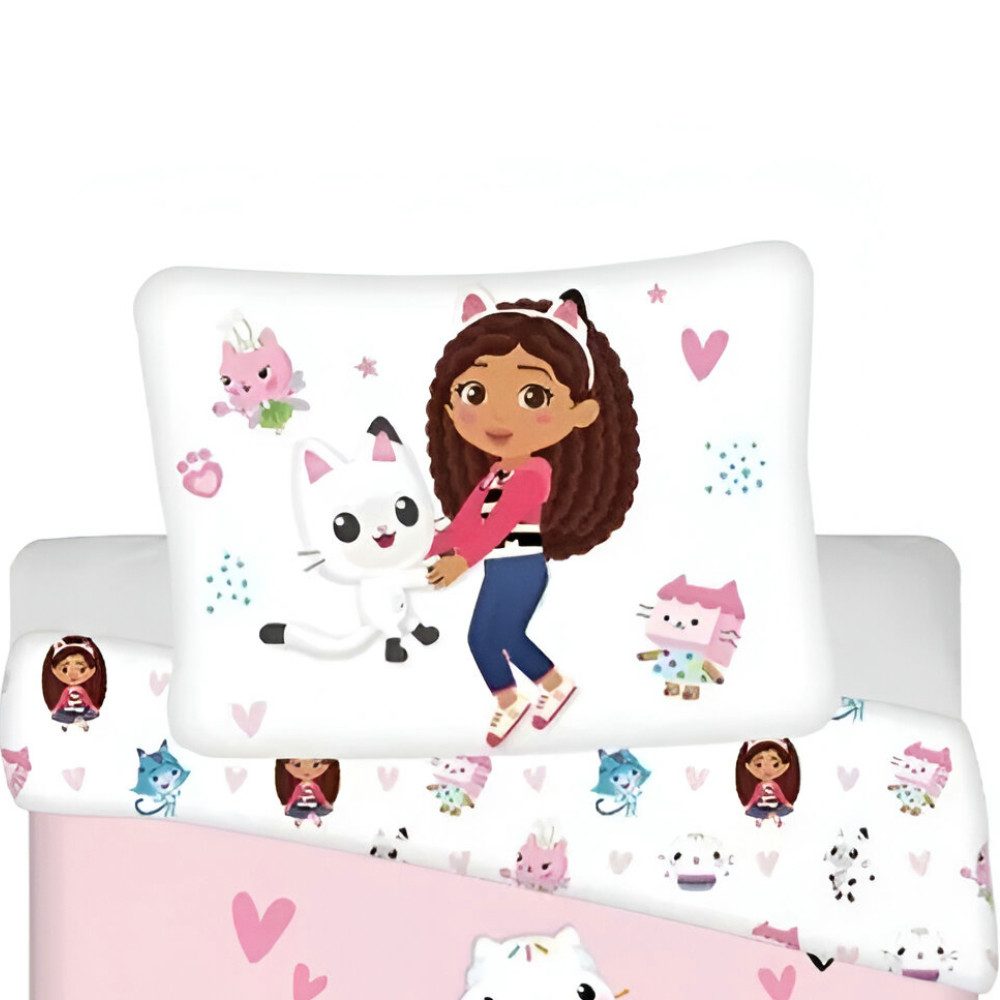 AY!Max Bettwäsche Gabbys Dollhouse Kinder Bettwäsche 2tlg. Set, Polycotton, günstig online kaufen