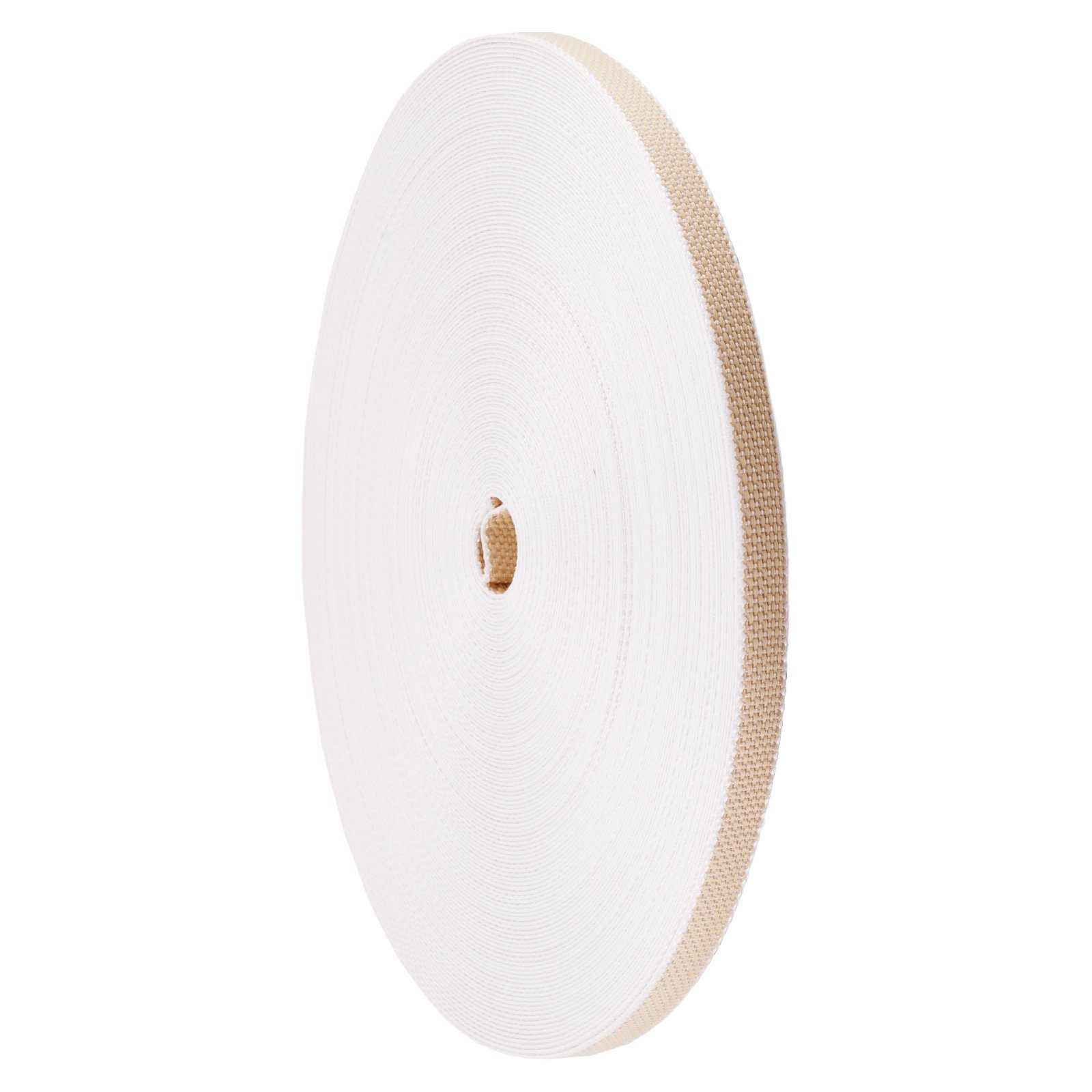 á Rollladengurt und Farbe: Rollladengurt 14/15 Gurtband Grau für 50m, Jalousie mm Nobily und Rollladen (1-tlg), Beige