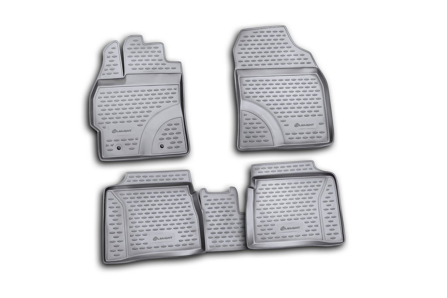 Auto-Fußmatten für TOYOTA Prius, Mk3 XW30, 2009-2015, 4 tlg.