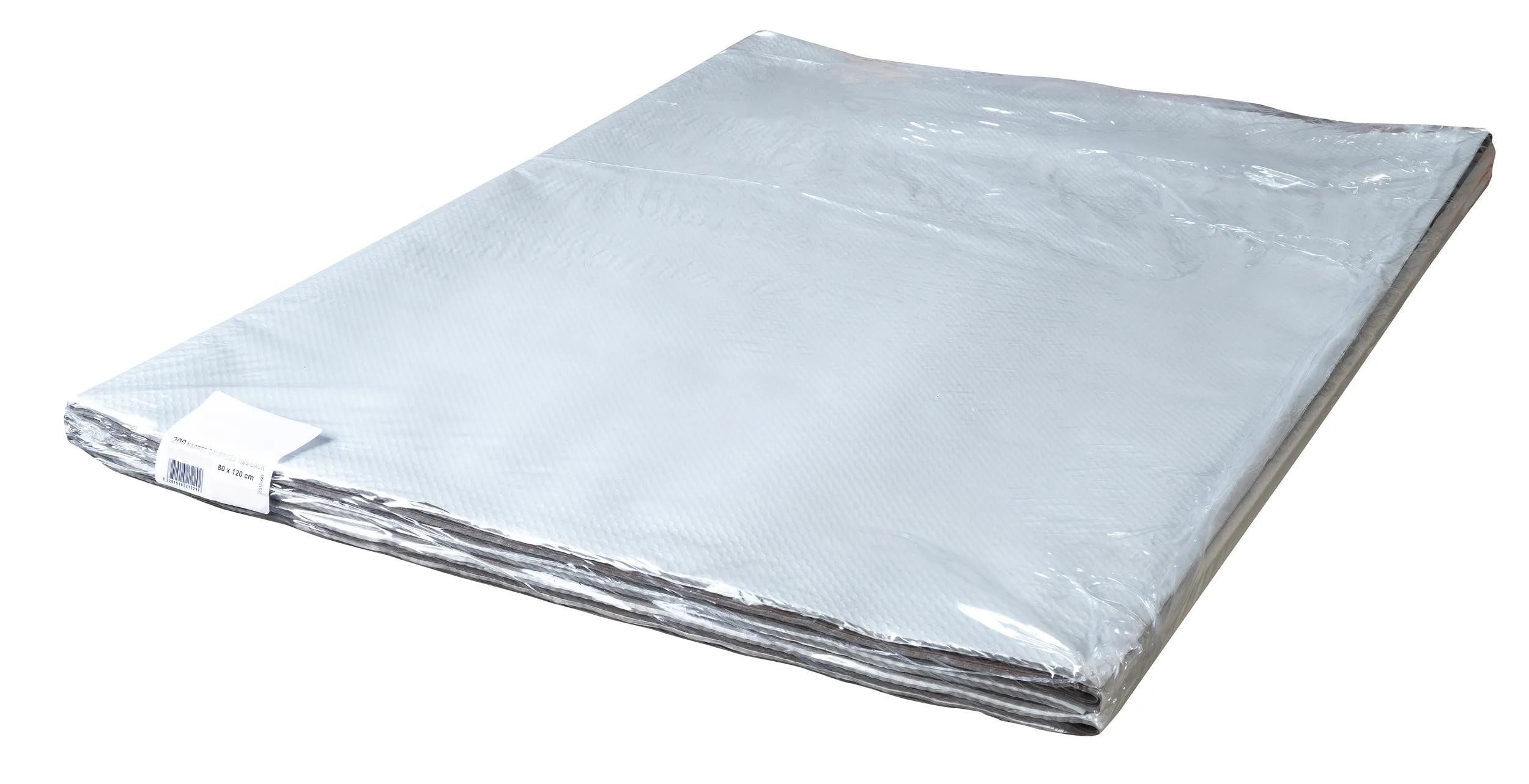 PROnappe Tischband Papiertischdecken, Pack 200 St 80x120cm Bordeauxrot 821222I, Nappes papier au format