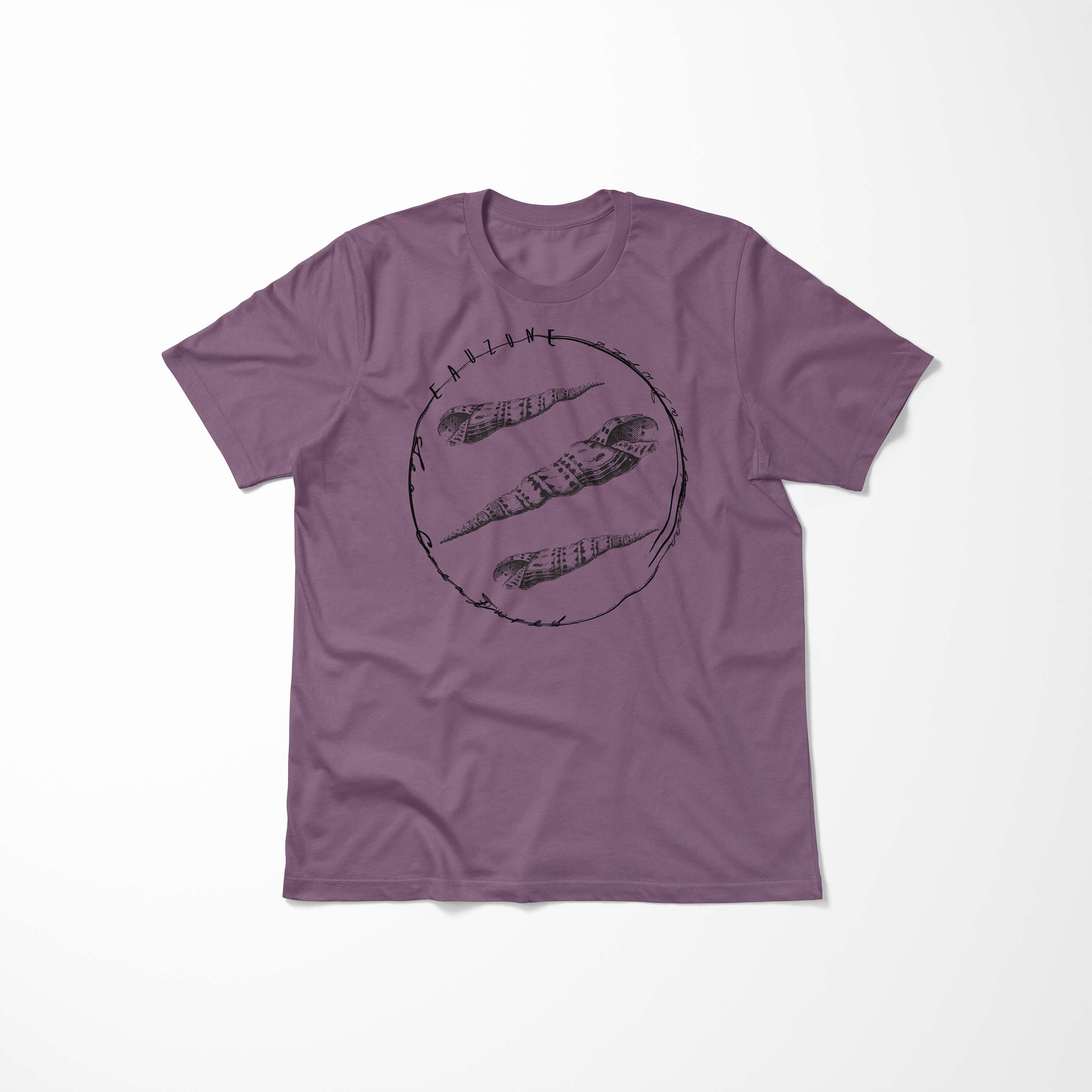 Sea sportlicher Shiraz Tiefsee Serie: T-Shirt / Struktur Sinus 075 Schnitt Creatures, Sea - Fische feine Art und T-Shirt