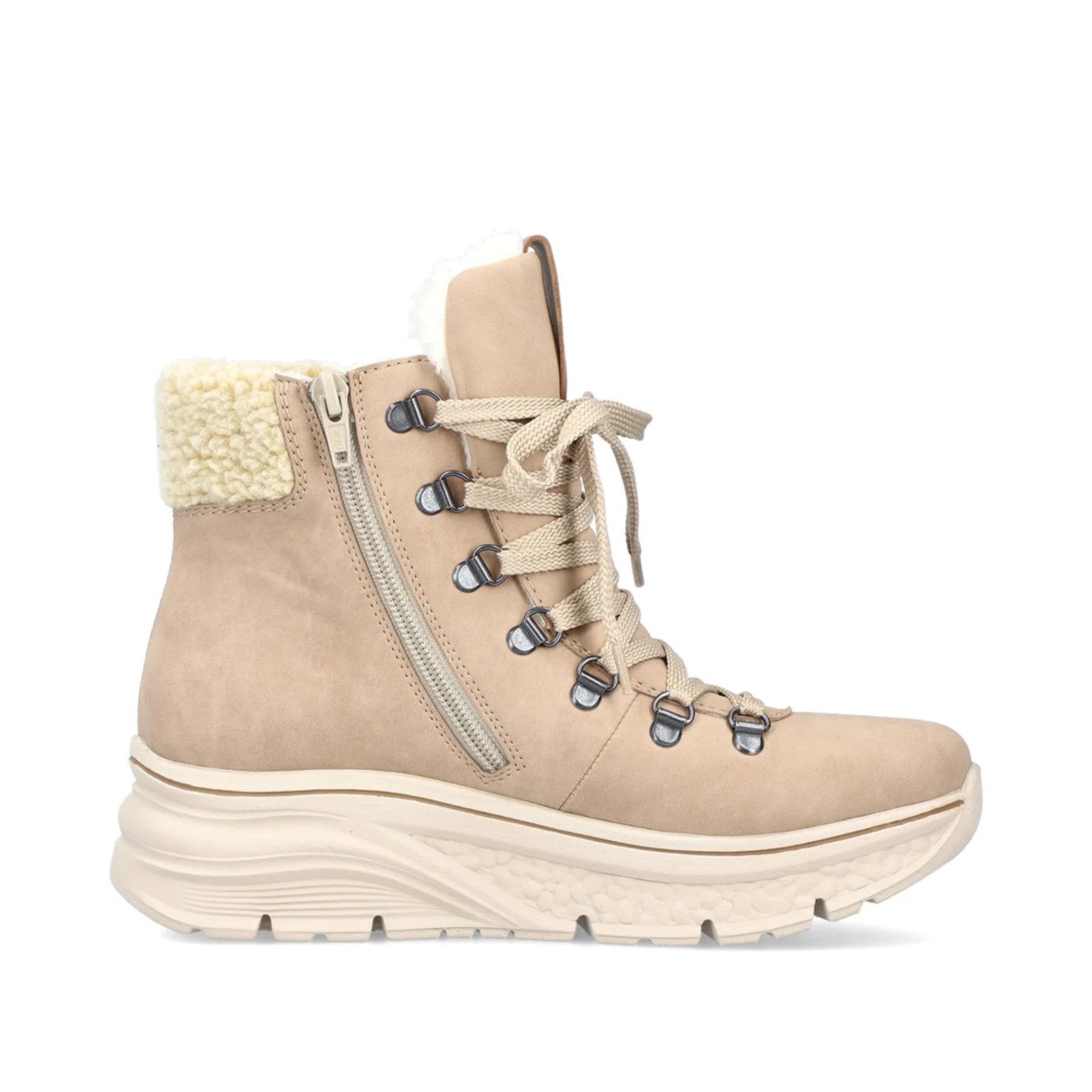 Rieker 48034-20 (Schnürstiefel mit Innenfutter und seitlichen) Winterstiefel
