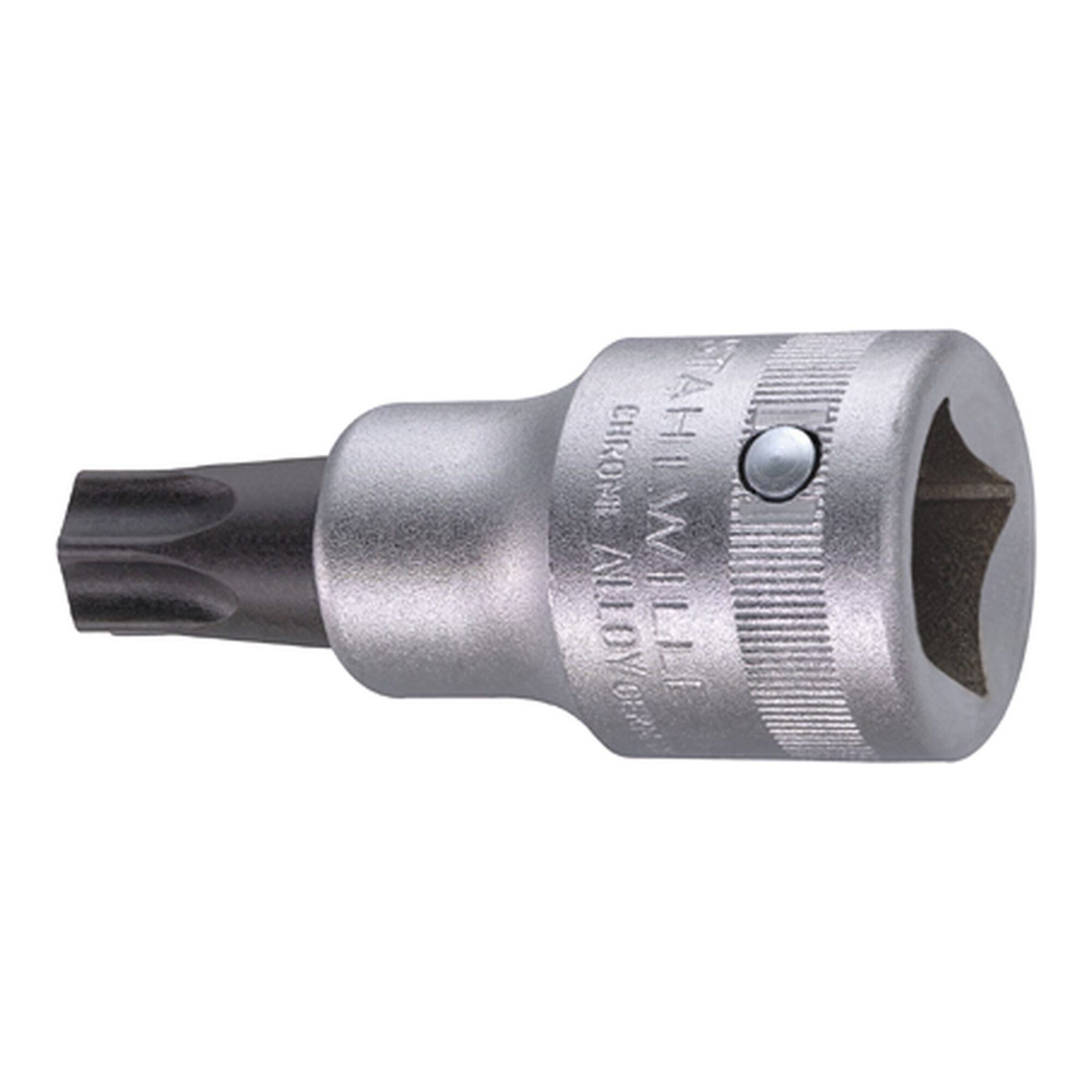 Stahlwille Steckschlüssel Stahlwille 3/4" (20mm) Schraubendrehereinsatz Gr.T100 TX Gr.22,1mm L.8