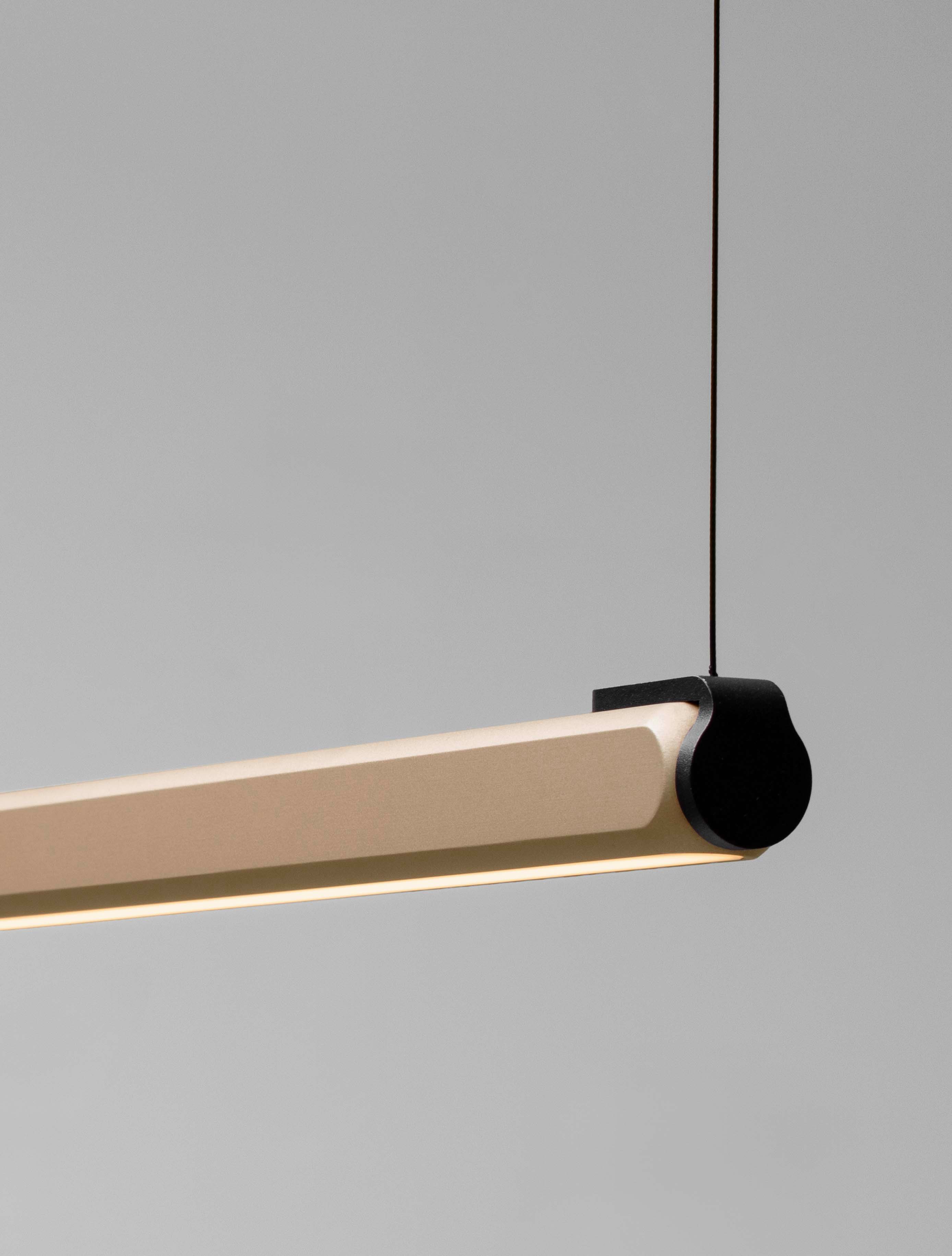 Nova Luce Pendelleuchte LIOS, Warmweiß