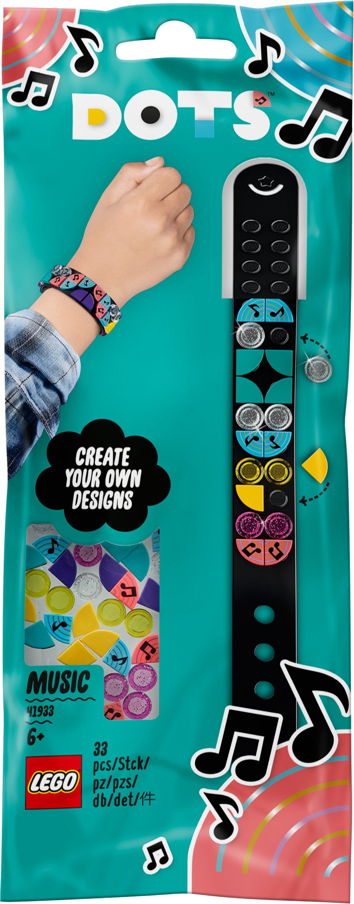 Image of LEGO® DOTS - 41933 Musik Armband