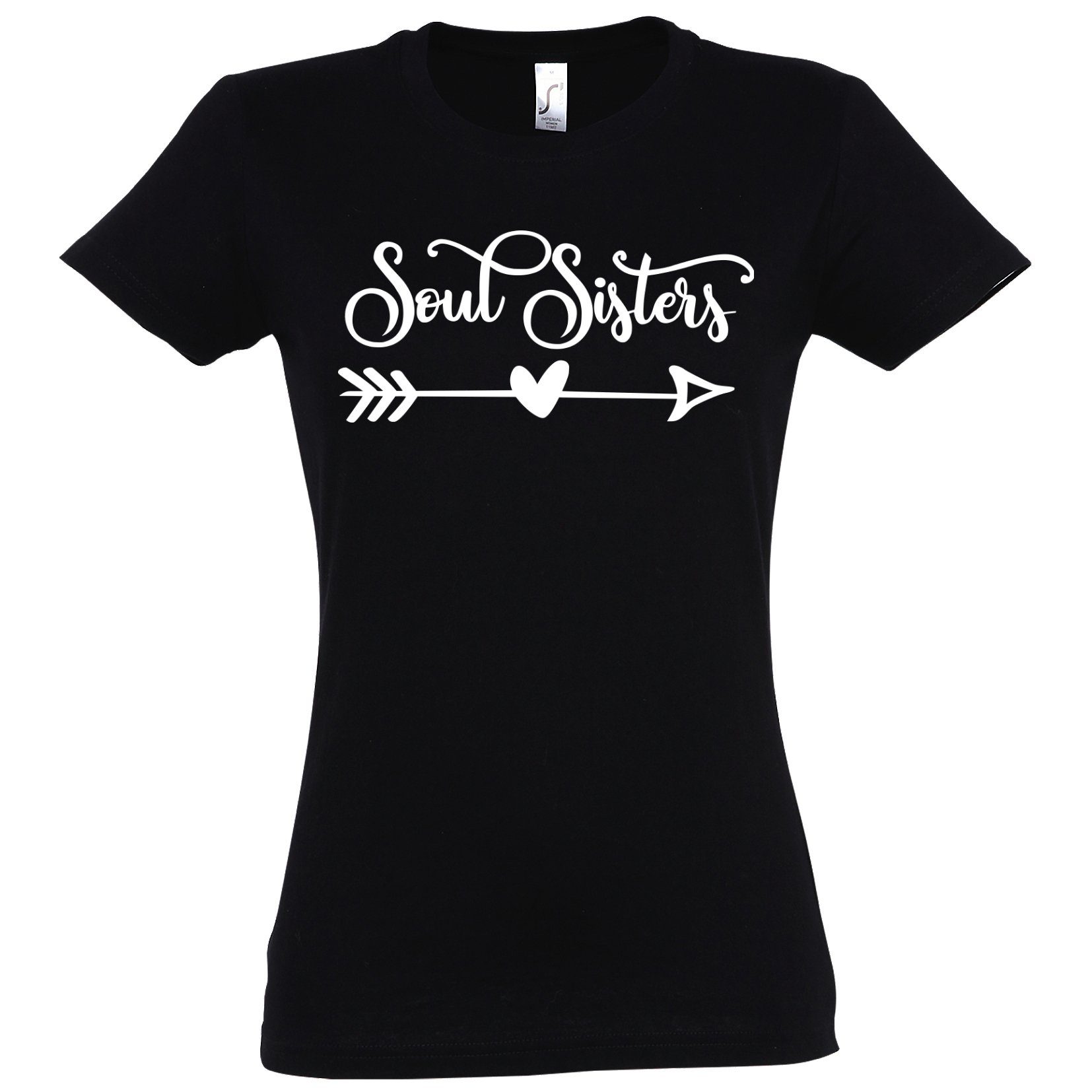 T-Shirt Soulsisters Beste Freunde Damen T-Shirt