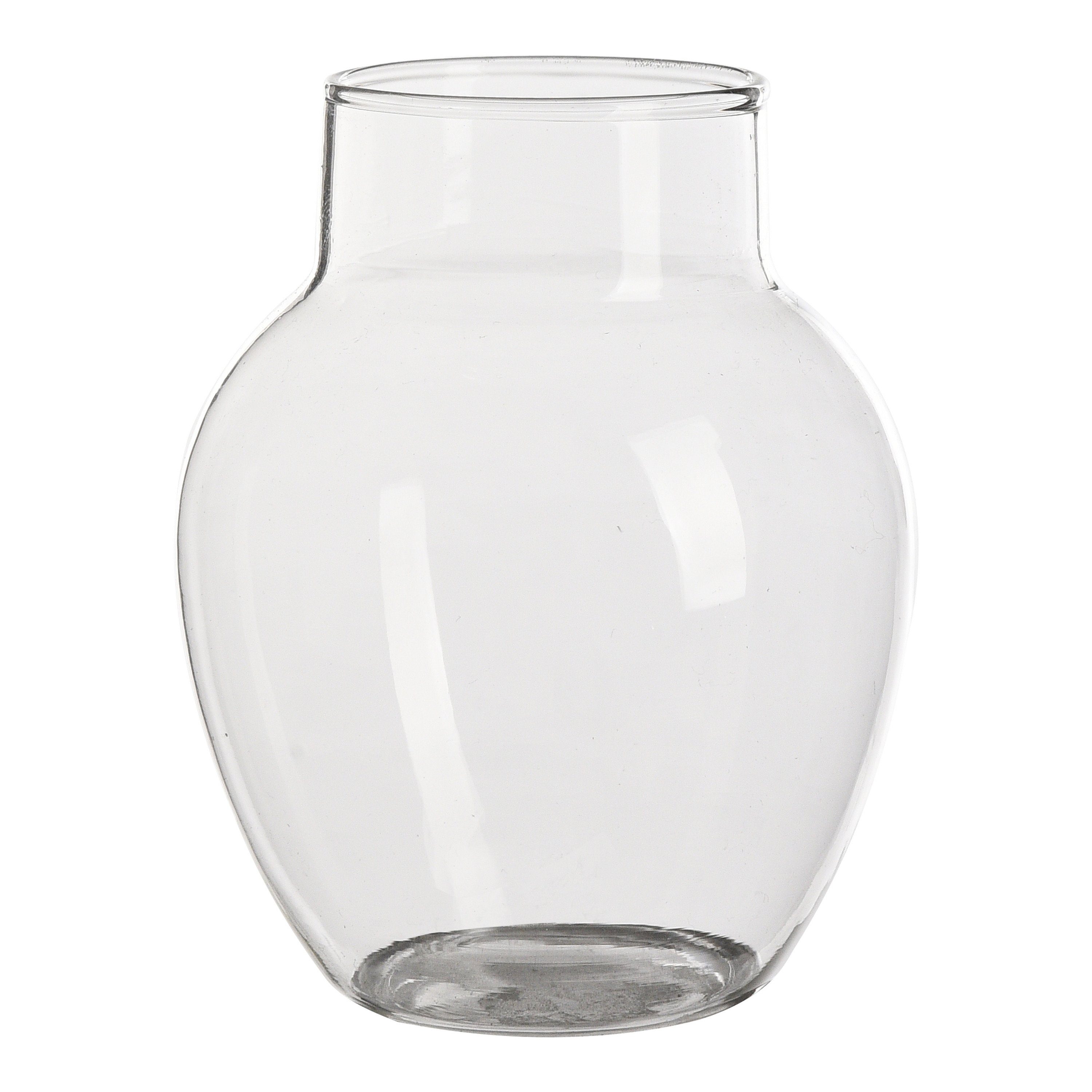 Depot Dekovase Mini-Vase Classica (Packung, 1 Stück Mini-Vase), aus Glas, Ø 8 Zentimeter, H 10 Zentimeter