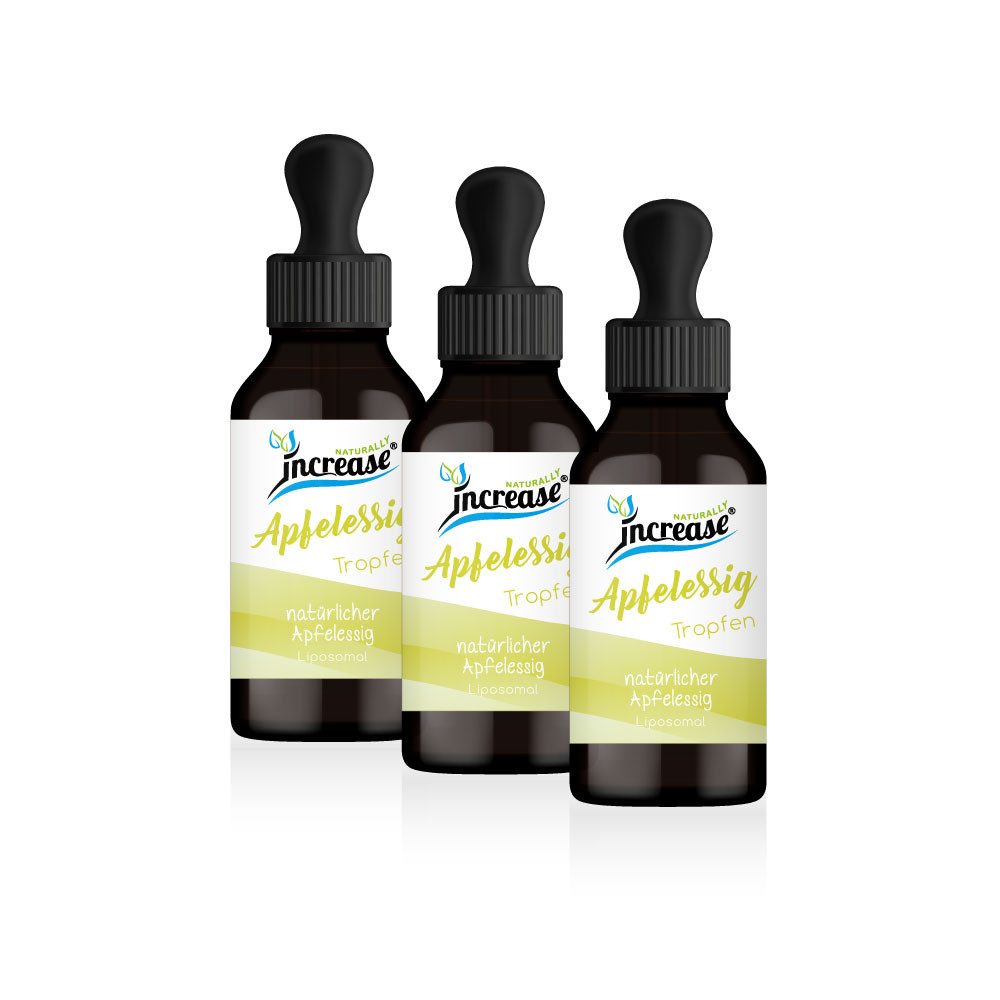 Nimm 3, zahl 2 Aktion Liposomaler Apfelessig - 2000mg pro Tag Tropfen