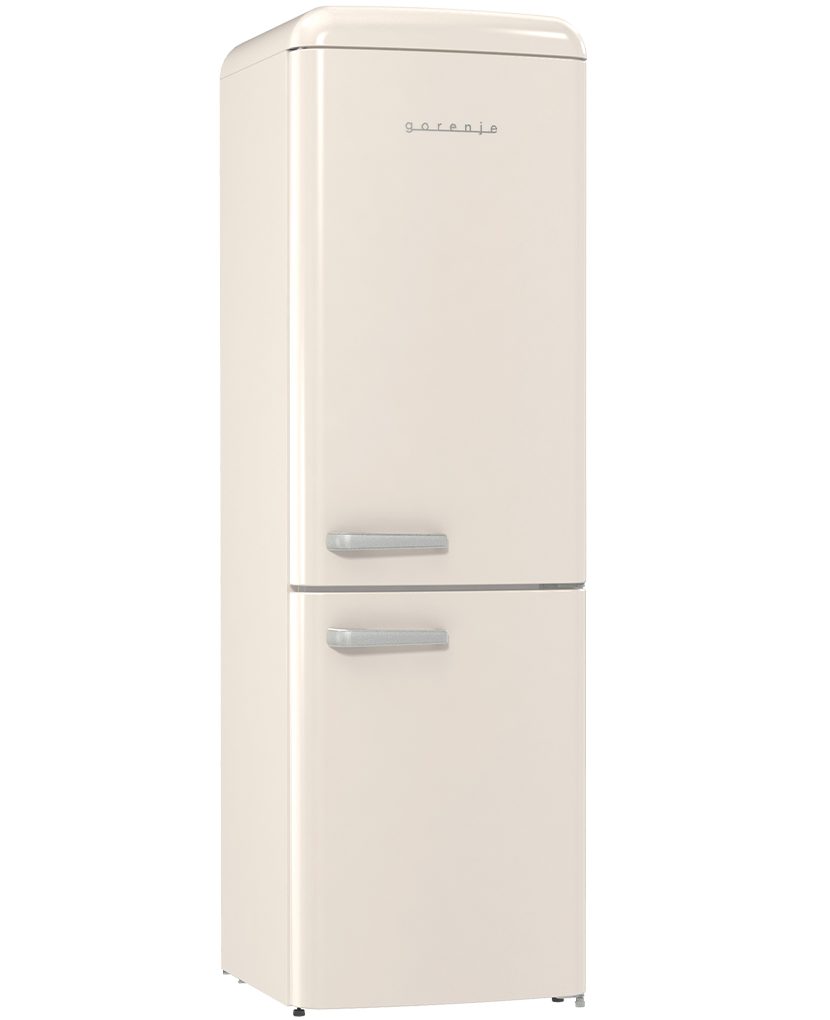 GORENJE Kühlschrank ONRK619EC, 194 cm hoch, 60 cm breit, LED Display, NoFrostPlus, FastFreeze, IonAir und MultiFlow 360°