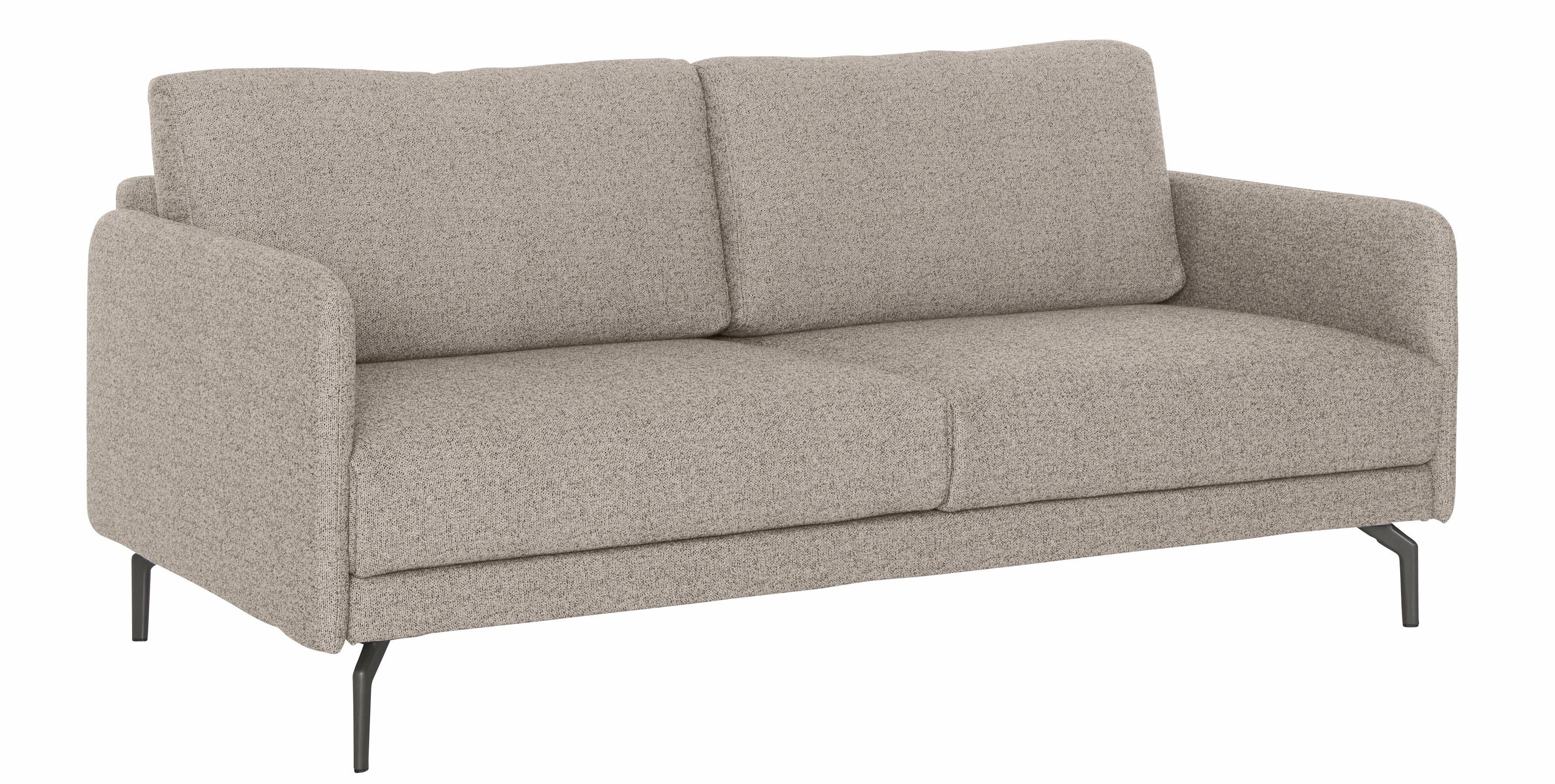 hülsta Umbragrau schmal, Breite 3-Sitzer sofa Alugussfuß cm, hs.450, 190 sehr Armlehne