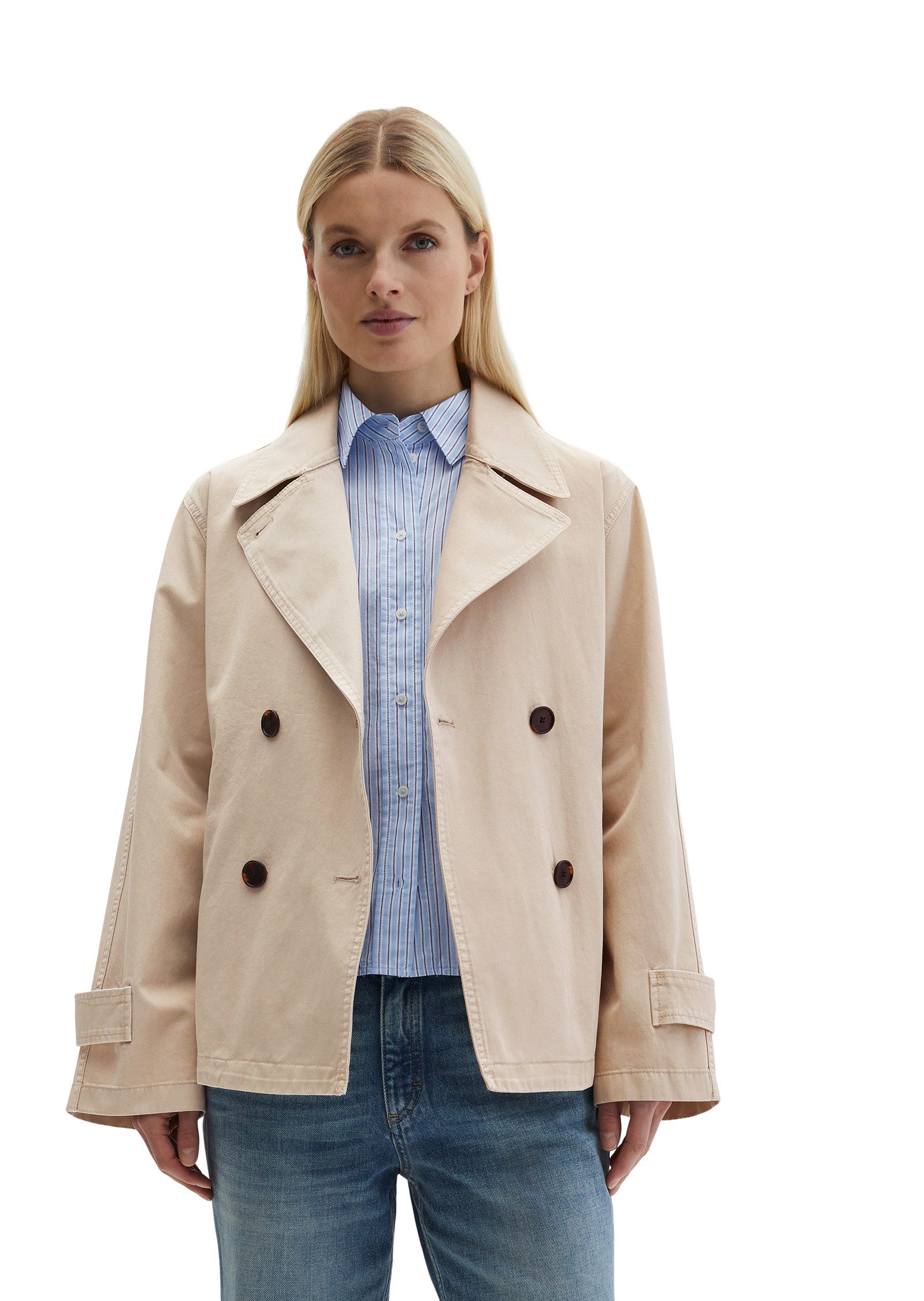 Marc O'Polo Outdoorjacke aus Organic Cotton-Twill