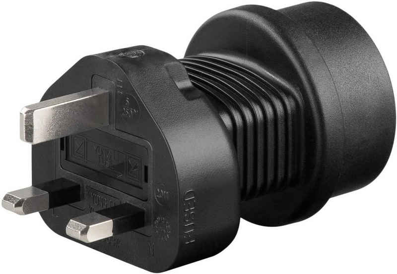 Goobay Gartenleuchte goobay Netzadapter Schutzkontaktbuchse (Typ F, CEE 7/3) > UK 3-Pin-Ste