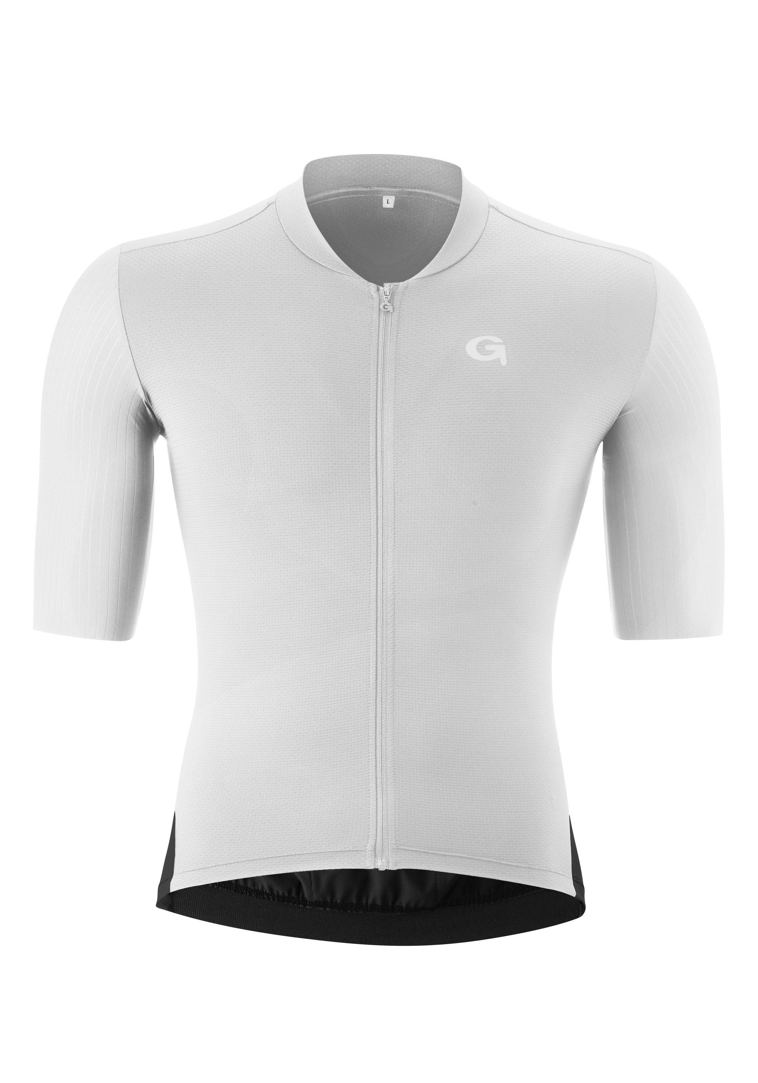 Gonso Radtrikot SITIVO TRIKOT M Herren Radshirt kurzarm, atmungsaktives Fahrradtrikot mit Rückentasche
