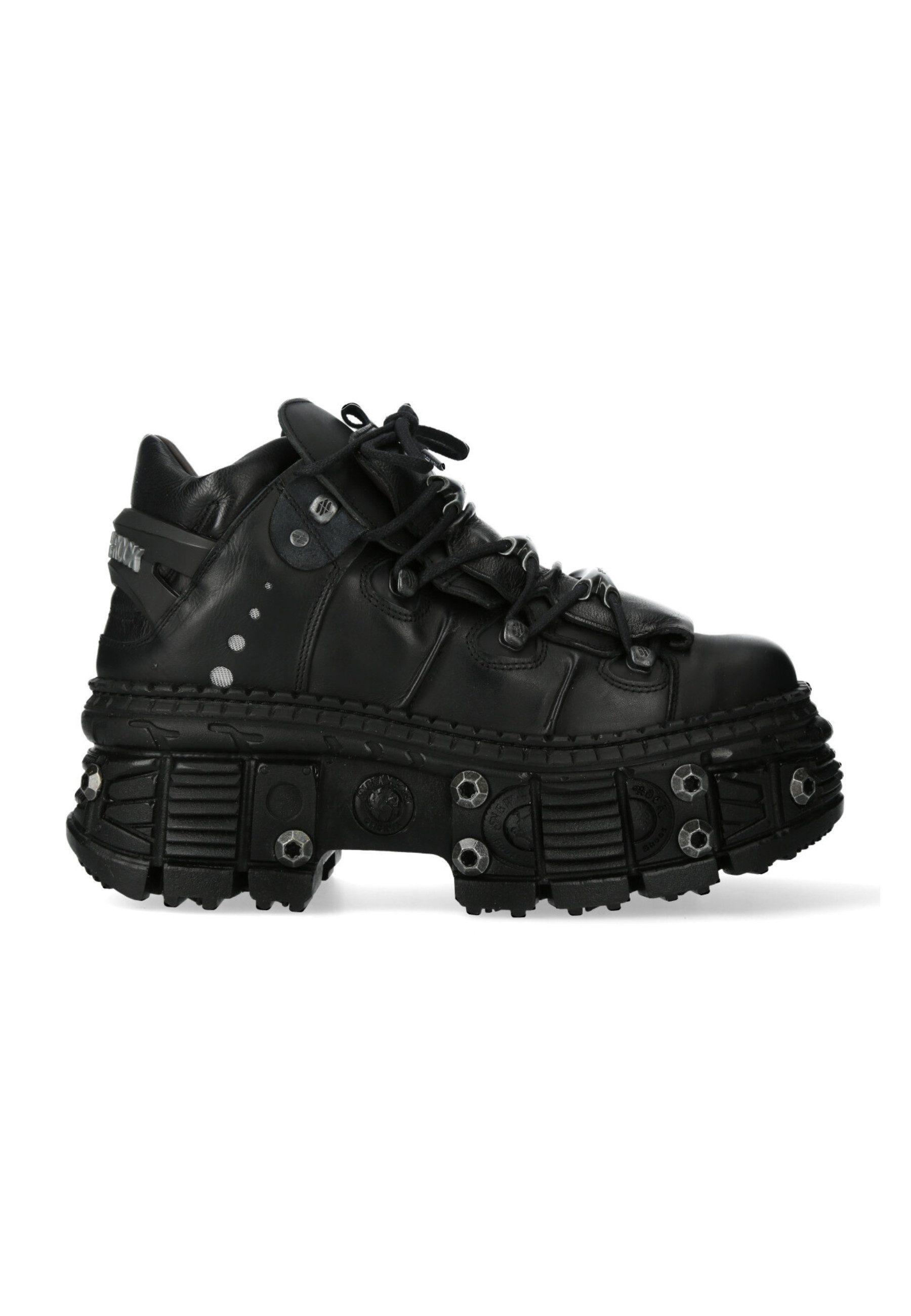 NEW ROCK M-WALL106-S25 Plateausneaker Handgefertigt in Spanien aus echtem Leder