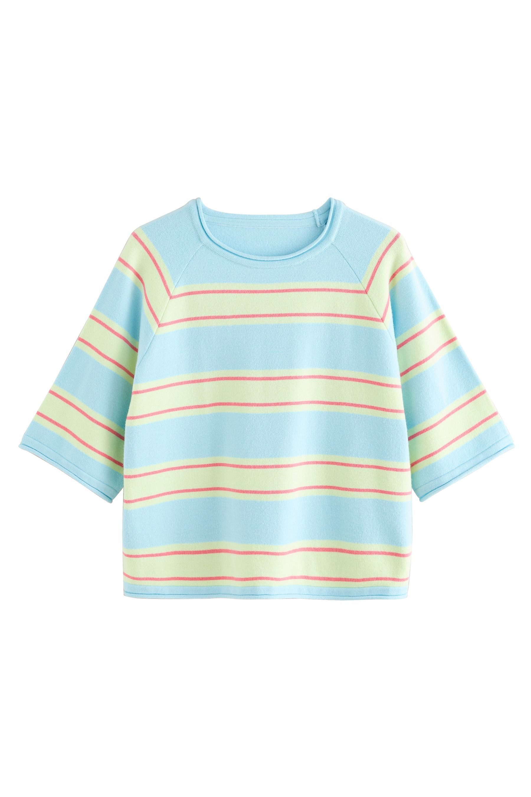Next Kurzarmpullover Gemütliches Kurzarm-Oberteil (1-tlg) günstig online kaufen