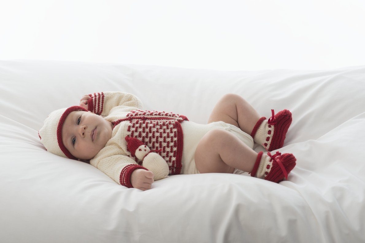 TOPP Kreativ Bücher-Adventskalender Klitzeklein und kuschelweich: Erste Stricksachen für mein Baby