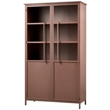 BePureHome Vitrine Vitrine Exhibit - Metal Tan