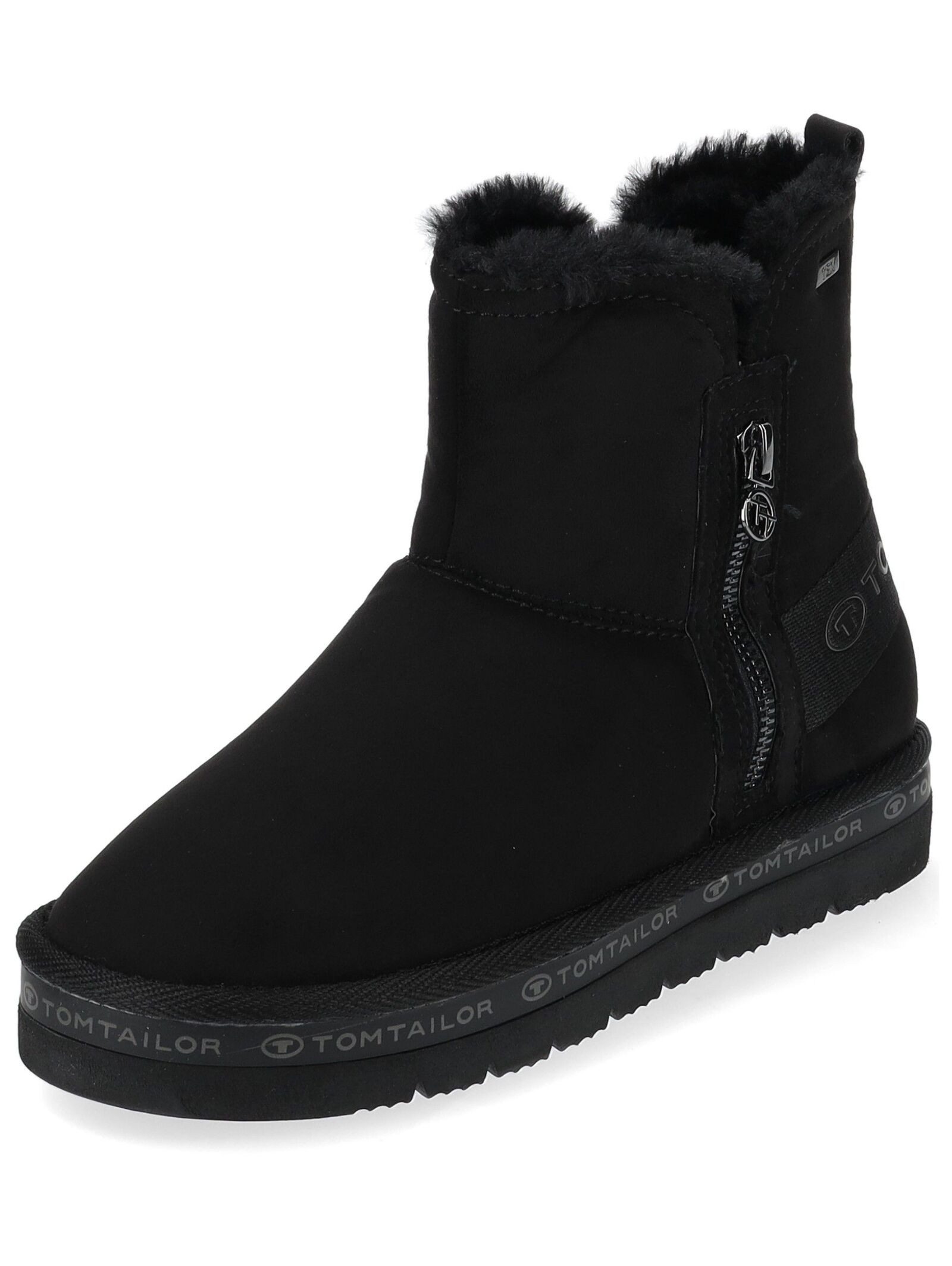 TOM TAILOR Tom Tailor Stiefelette Lederimitat/Textil Stiefelette