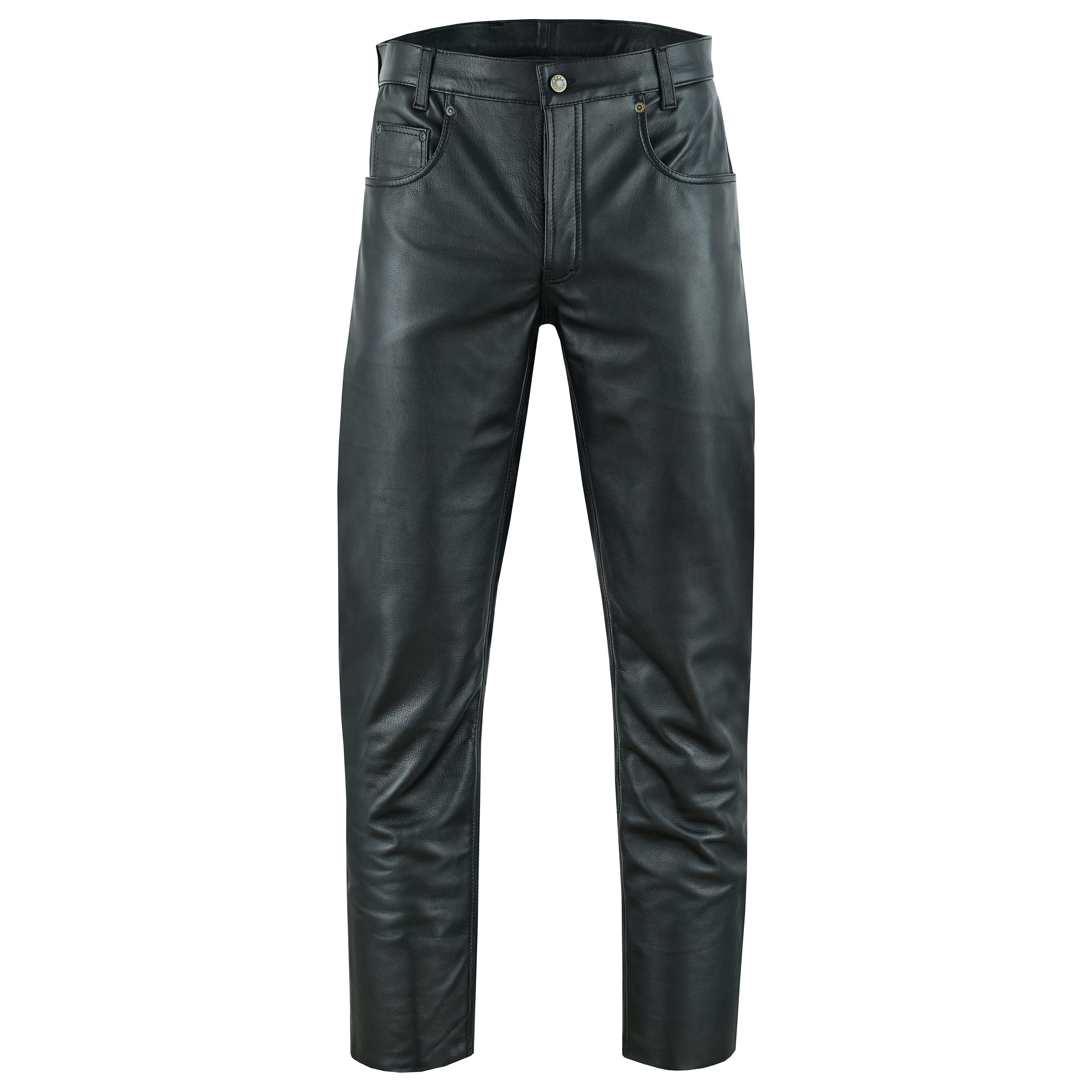 BOHMBERG Lederhose Herren Lederjeans aus echtem günstig online kaufen