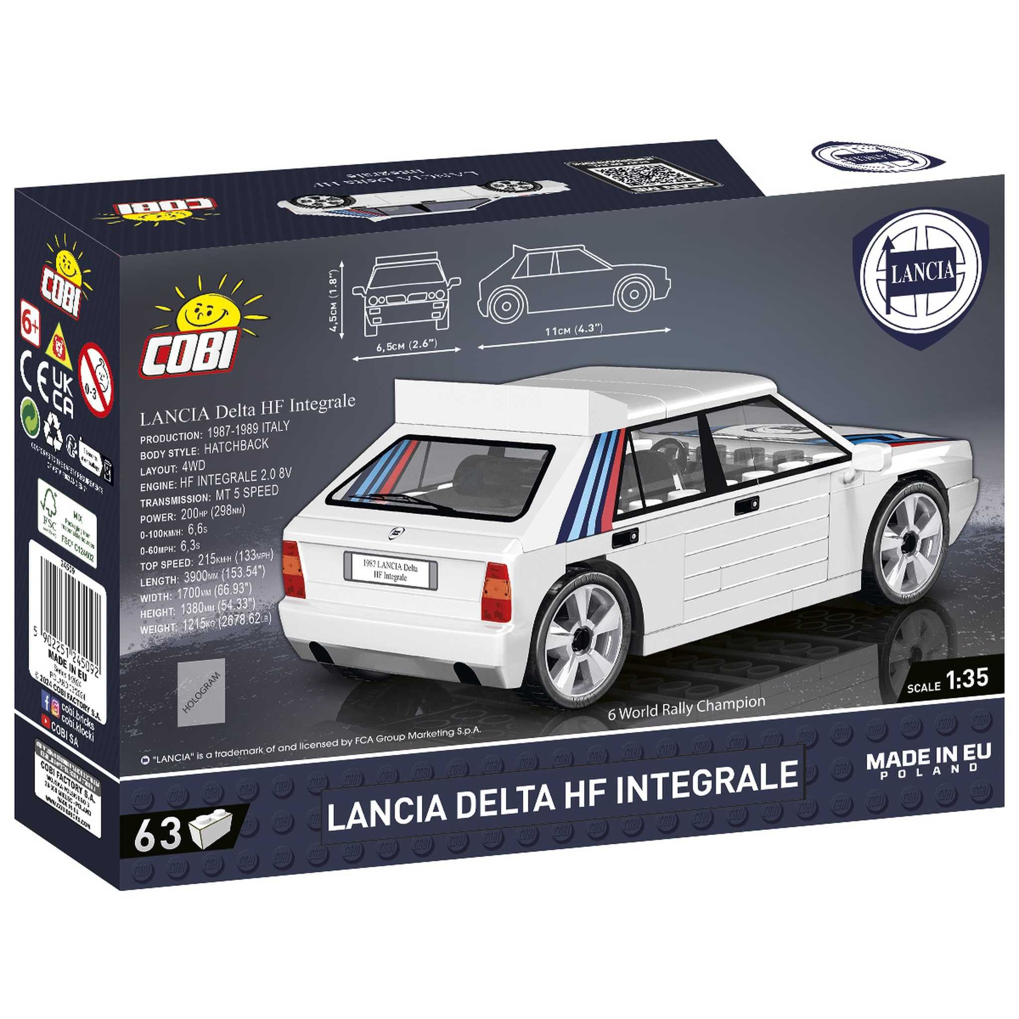 COBI CB-24509 - Lancia Delta Integrale (Cobi) Spielbausteine