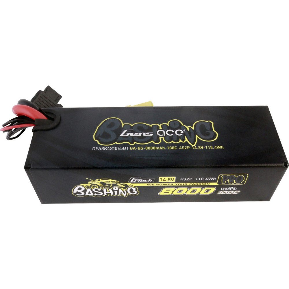 Gens ace Gens ace Modellbau-Akkupack (LiPo) 14.8 V 8000 mAh Hardcase EC5 Akku 8000 mAh