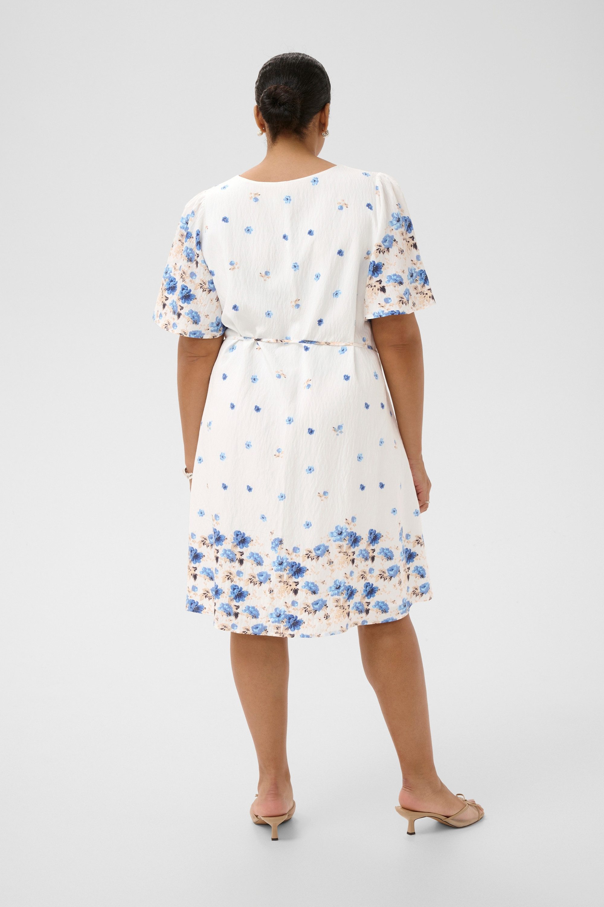 KAFFE Curve Blusenkleid Kleid KCrosa Große Größen – Bild 3 von 5