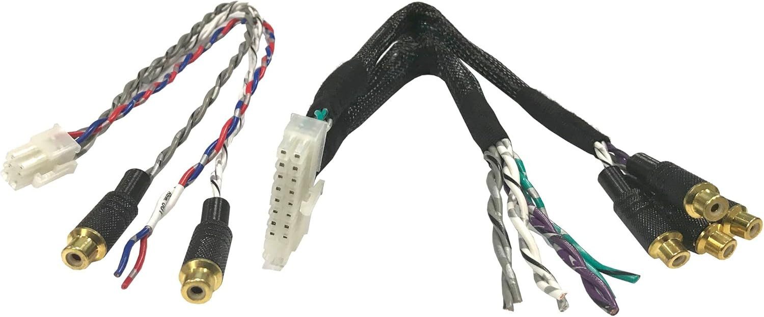 Musway MUSWAY MPK-RCA6 RCA/Cinch Adapterkabel M4+/M6 Strom-Adapterkabel