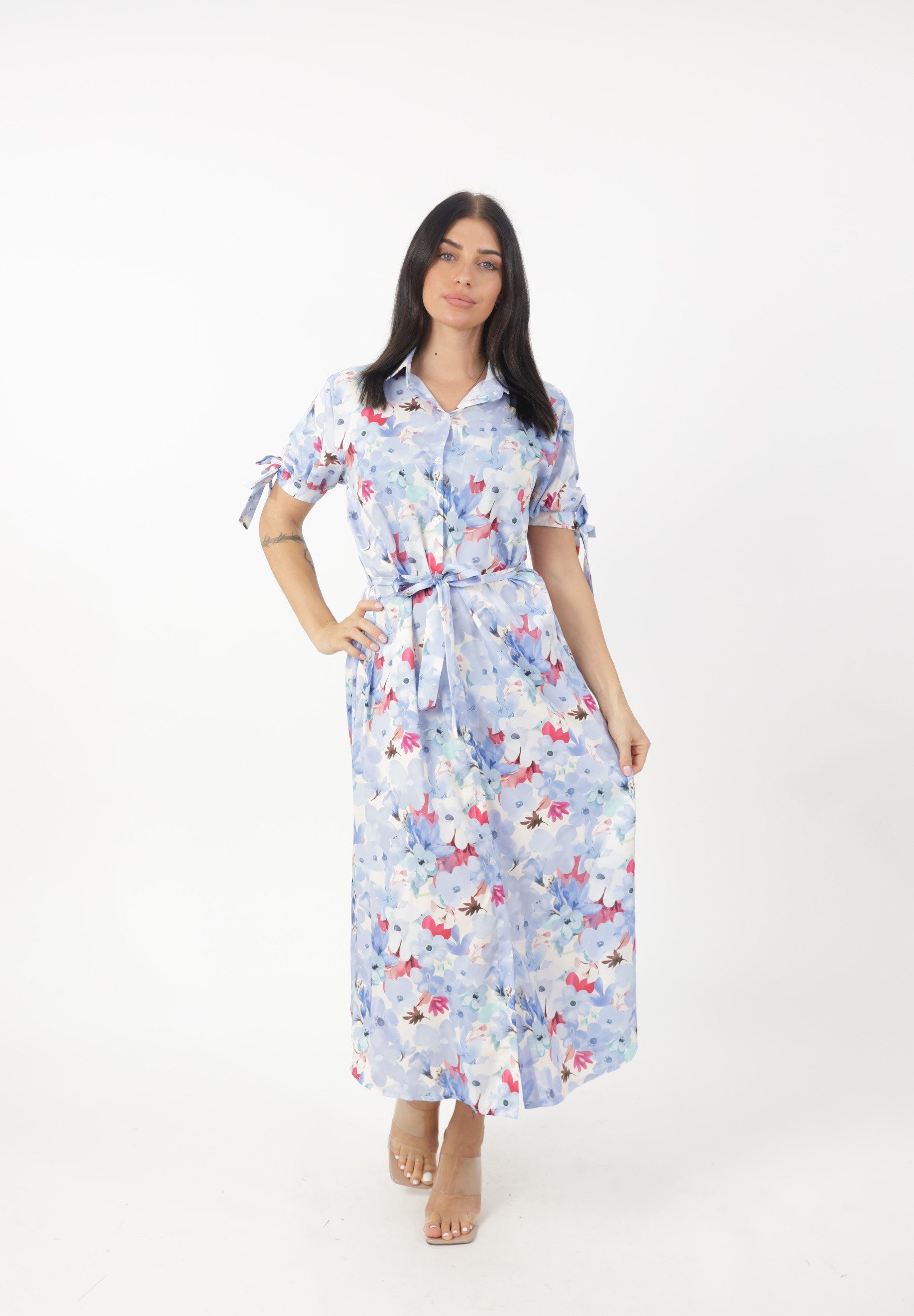 Elara Sommerkleid Kleid mit Muster