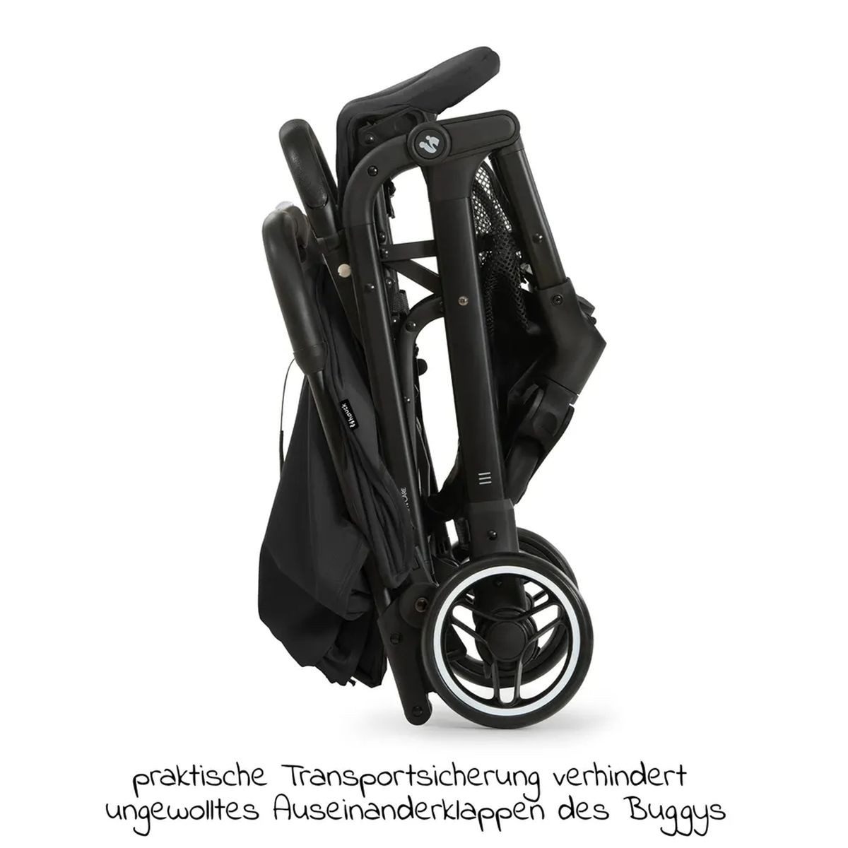 Hauck Kinder-Buggy Travel N Care - Black, Reisebuggy Sportwagen bis 22 kg inkl. Maxi Cosi Reboarder Pearl Pro 2