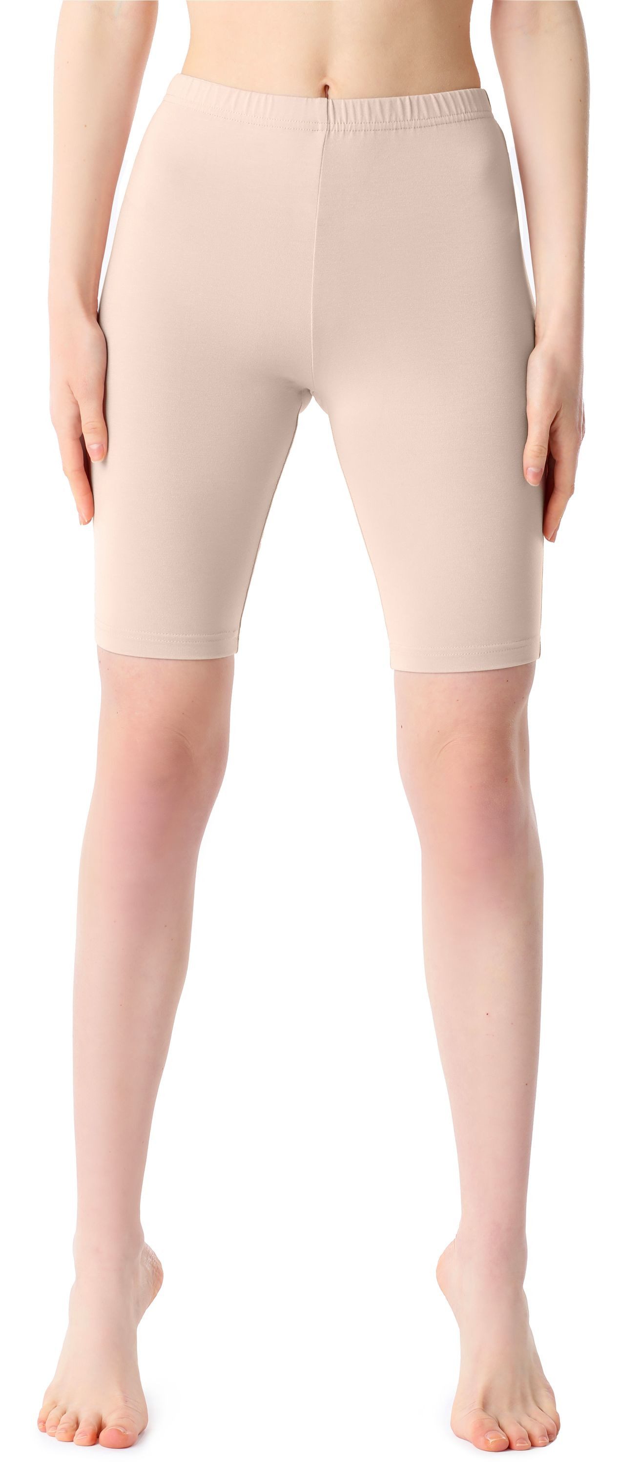 Bellivalini Leggings Damen Kurze Leggings aus Viskose BLV50-207 (1-tlg) elastischer Bund