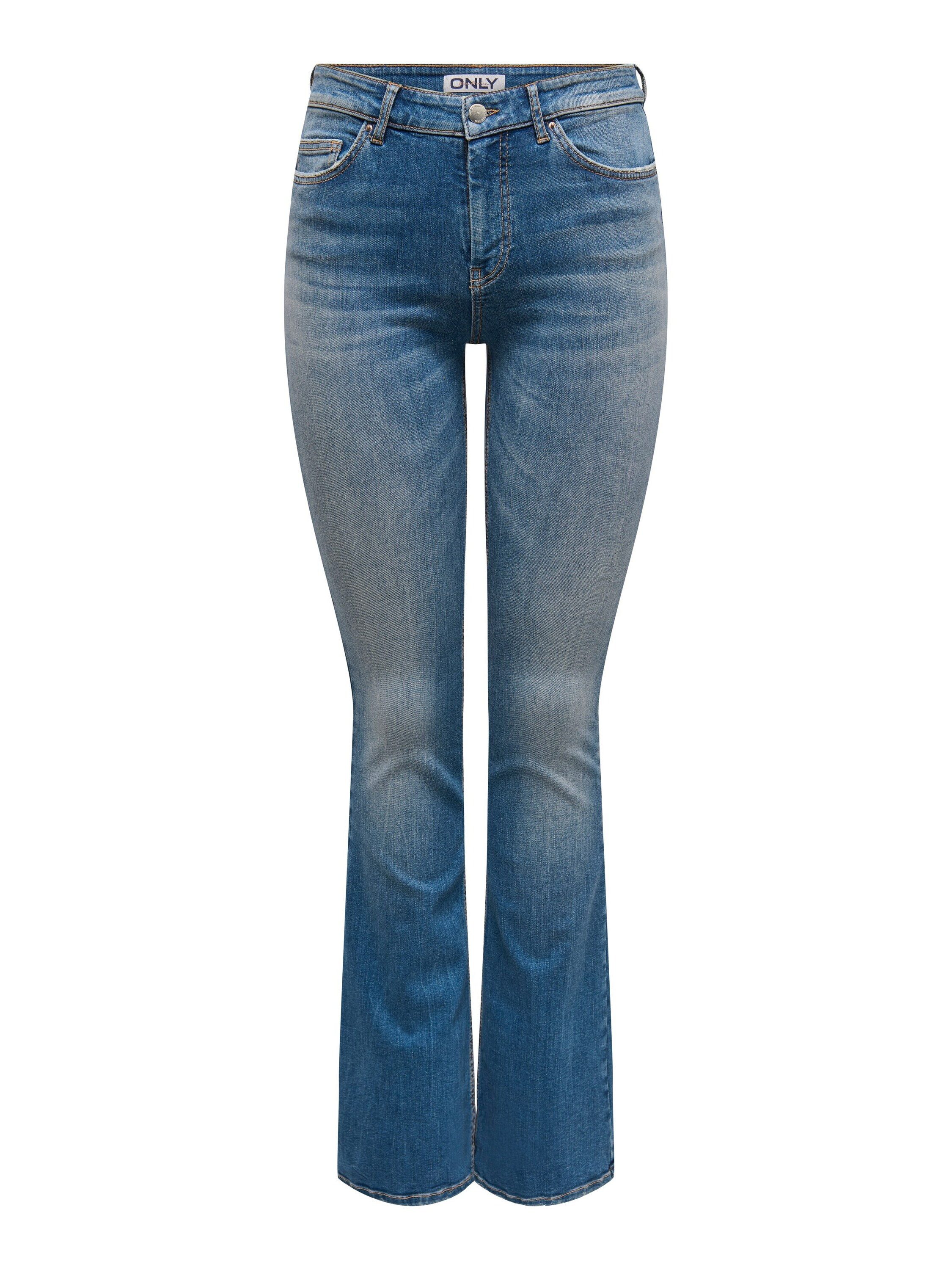 ONLY Bootcut-Jeans ONLBLUSH MID FLARED DNM günstig online kaufen