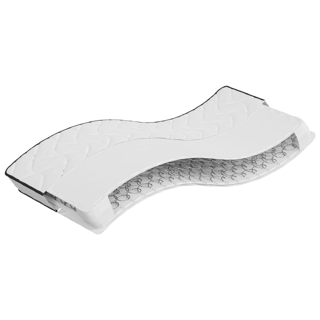 Boxspringmatratze Matratze Bonnell-Federkern Mittel 90x200 cm, vidaXL, 18 cm hoch